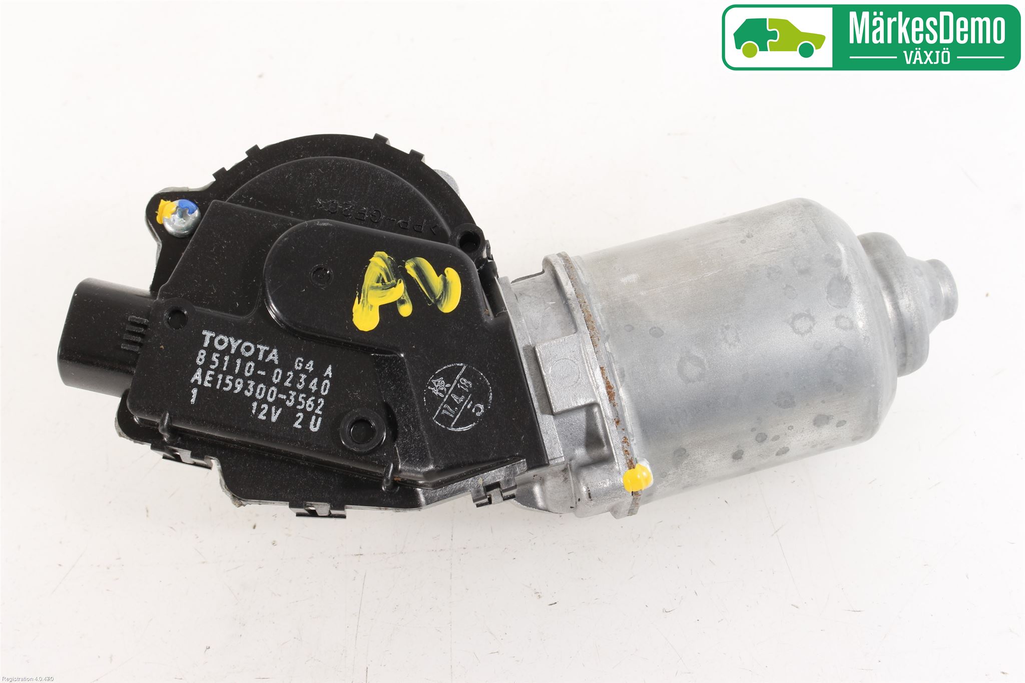 Toyota AURIS 13-19 Torkarmotor Vindruta