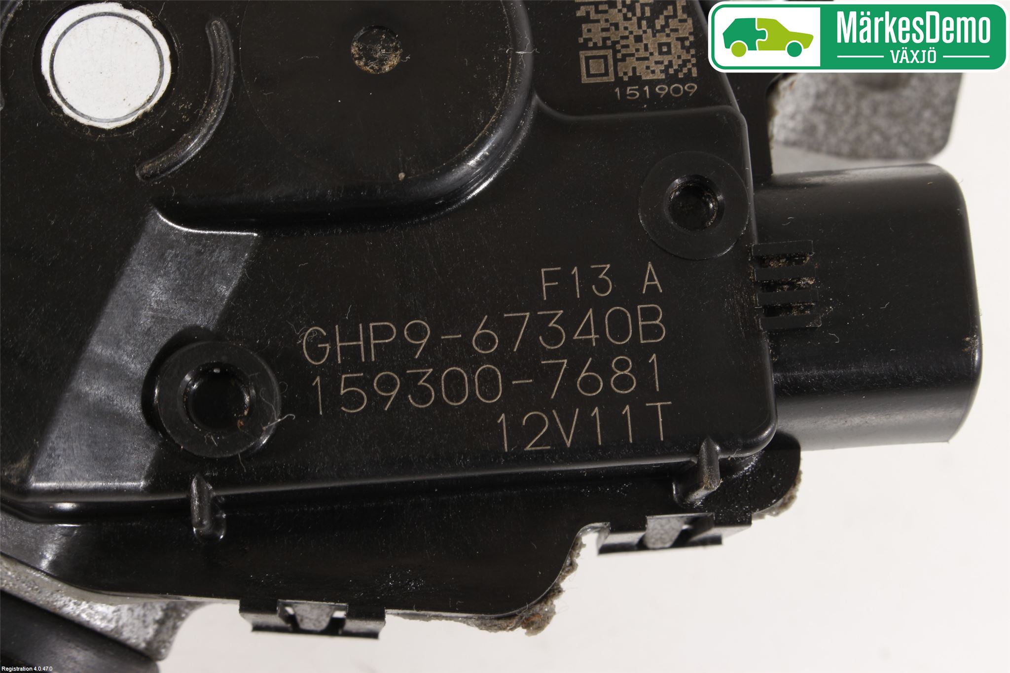 Mazda 6 13- Torkarmotor Vindruta