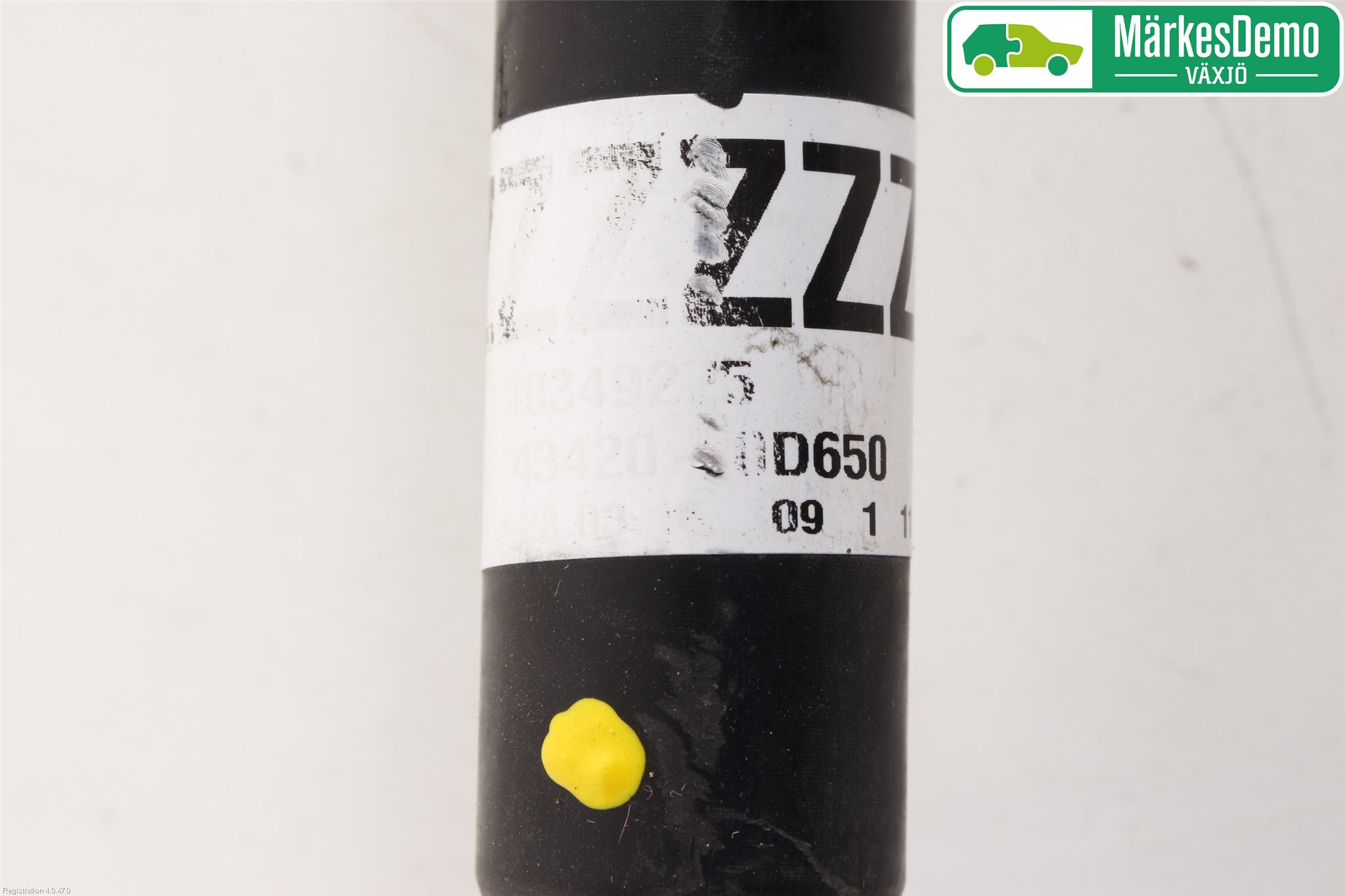 Toyota YARIS XP130 15-20 Drivaxel Fram Vänster