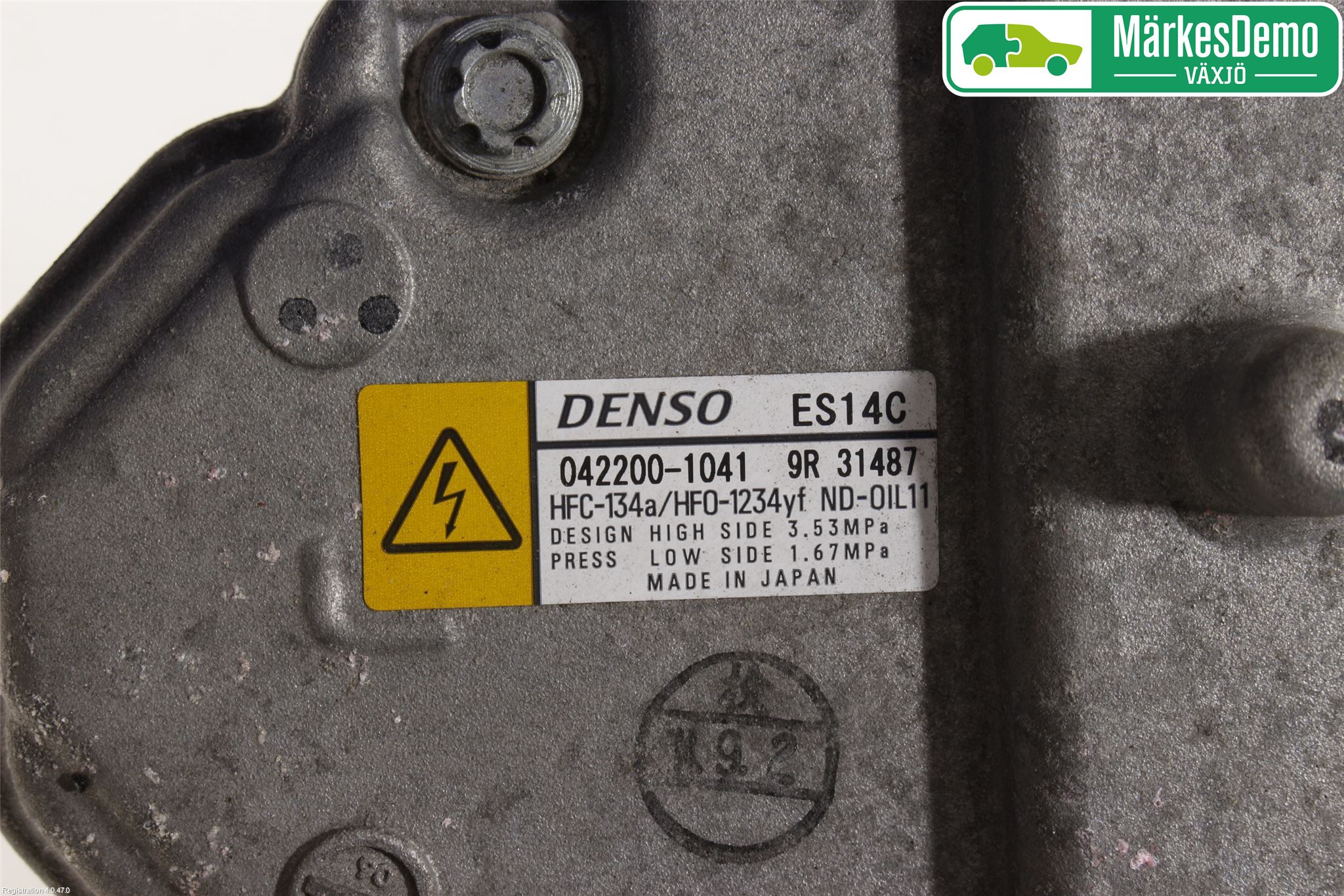 Toyota YARIS XP130 15-20 Ac Kompressor