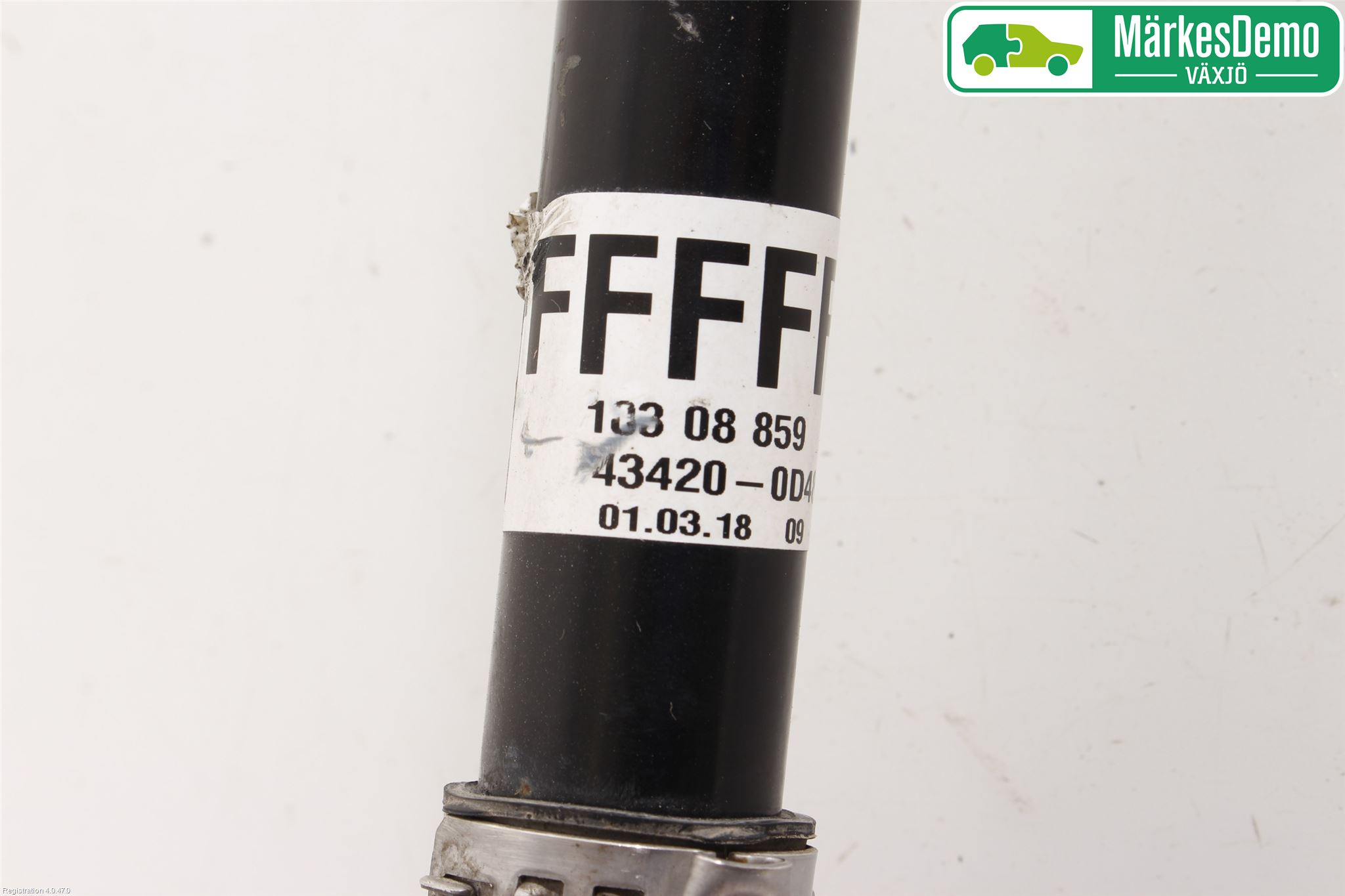 Toyota YARIS XP130 15-20 Drivaxel Fram Vänster