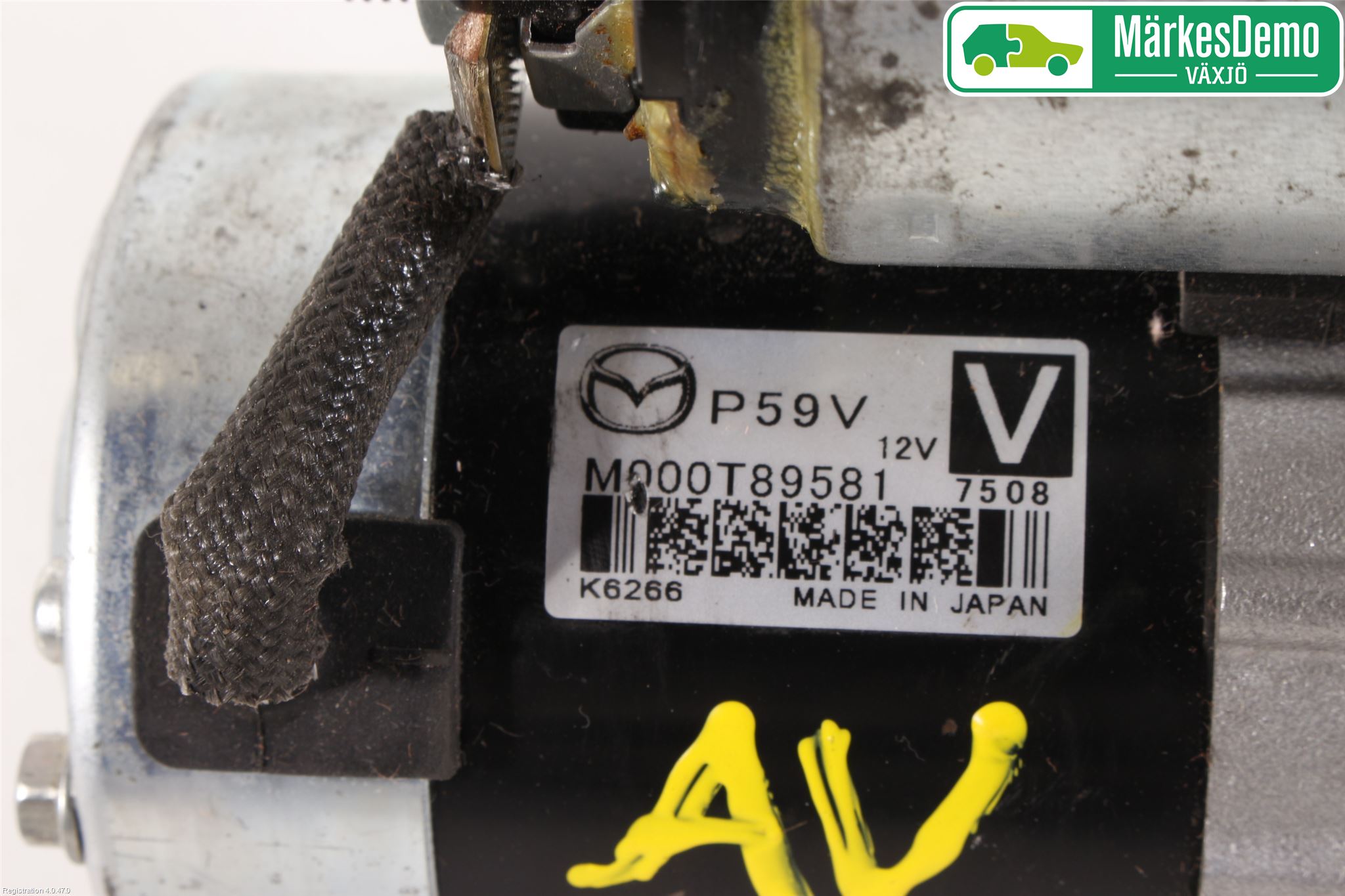 Mazda MX-5 IV (ND/ND2/ND3) MIATA 15- Startmotor