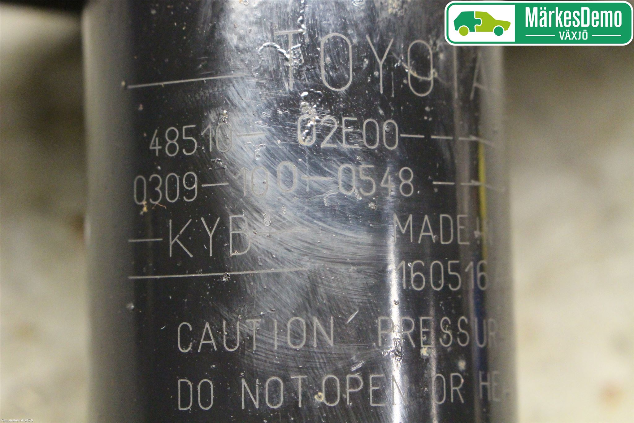 Toyota AURIS 13-19 Fjäderben Fram Höger