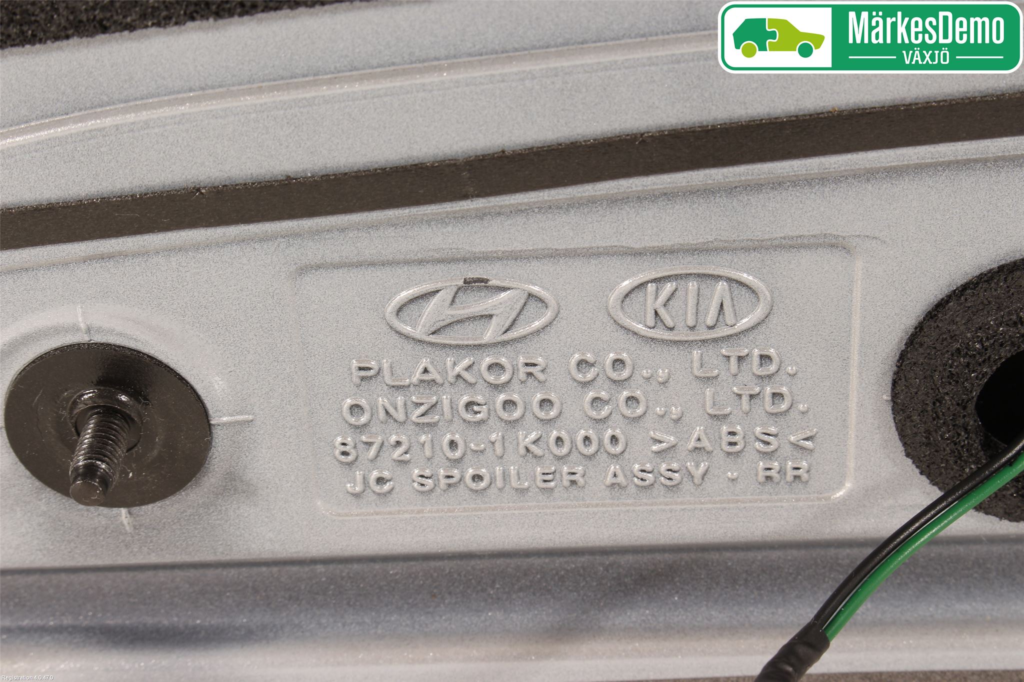 Hyundai ix20 Spoiler Baklucka