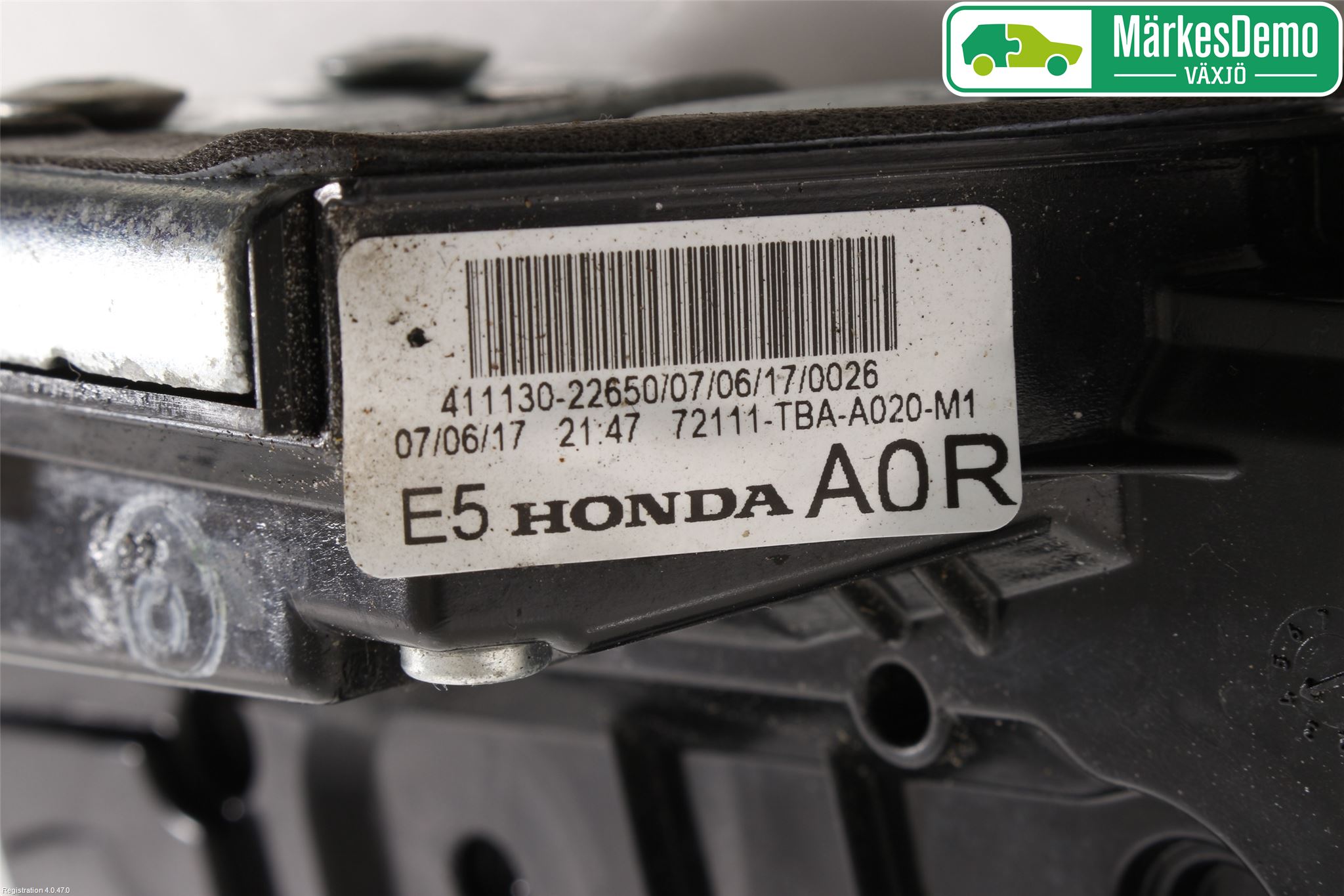 Honda CIVIC 17-22 Låskista-Dörrlås