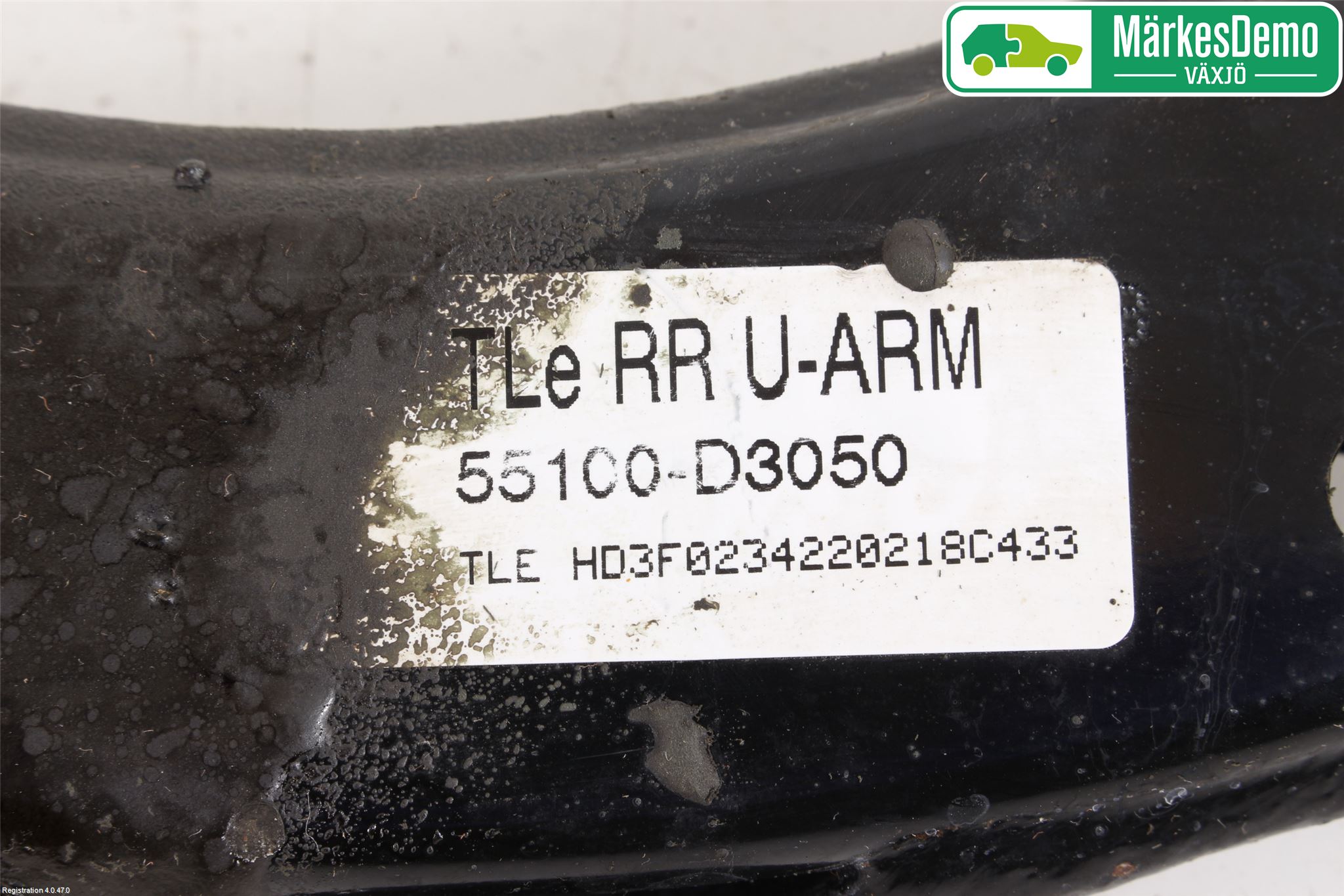 Hyundai TUCSON 05- Bärarm Bak Övre Höger