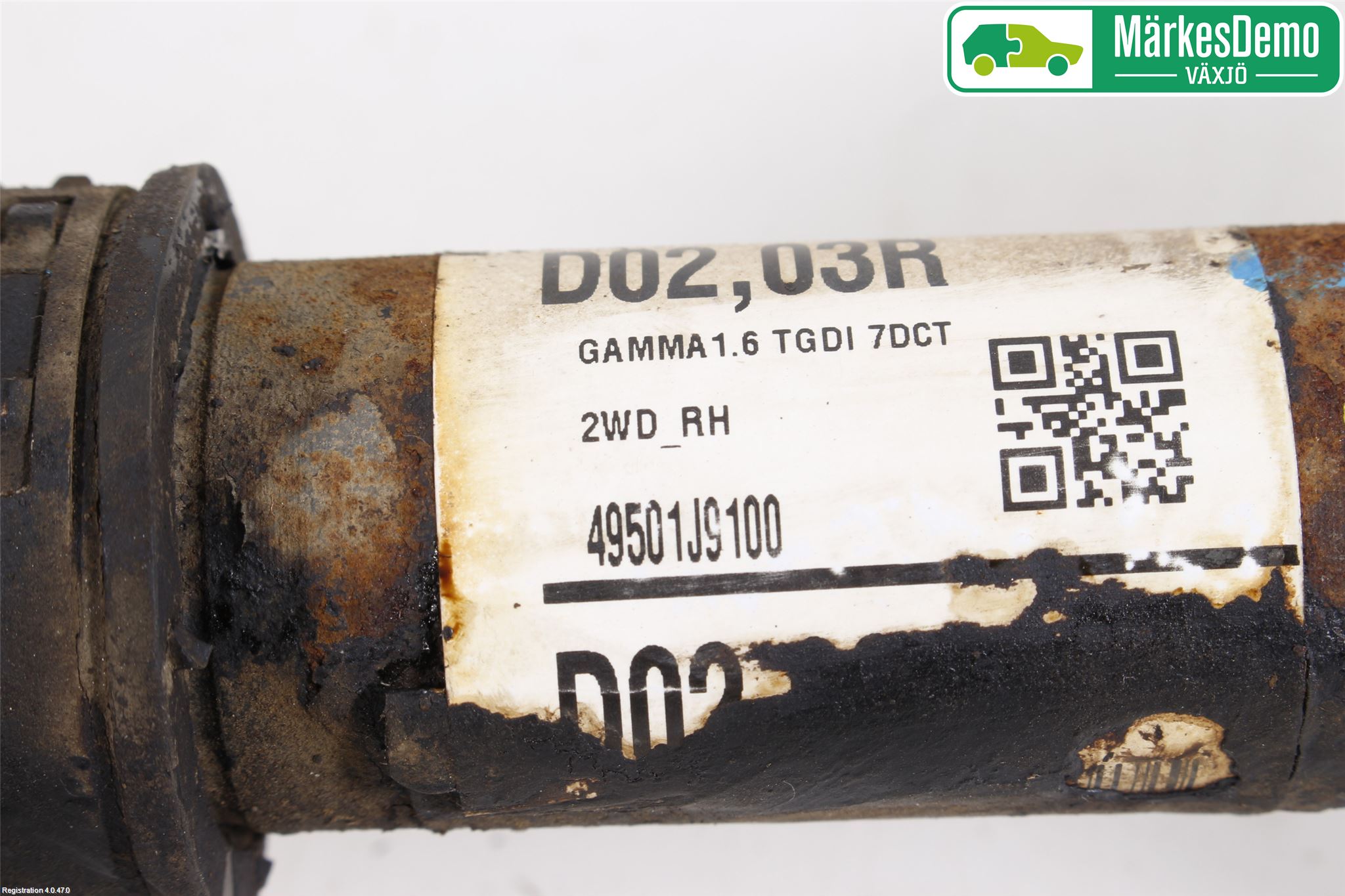 Hyundai KONA/ELECTRIC OS 18-23 Drivaxel Fram Höger