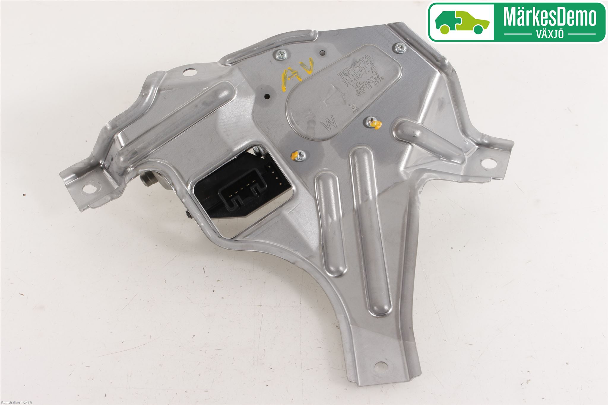 Toyota YARIS XP130 15-20 Torkarmotor Baklucka