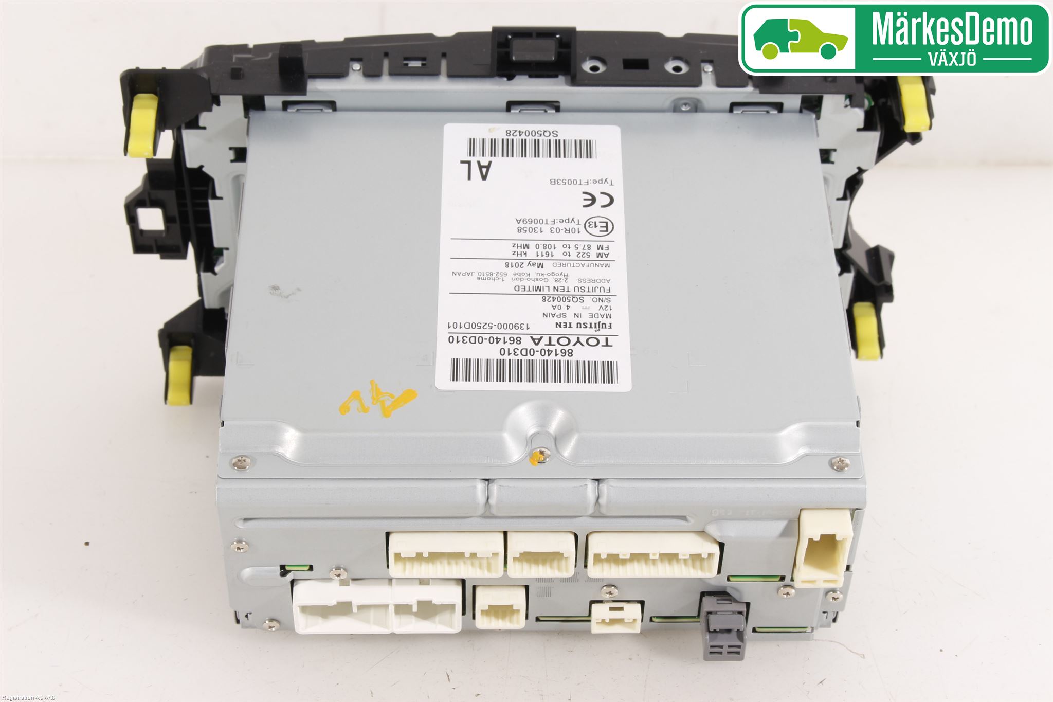 Toyota YARIS XP130 15-20 Cd Radio - Multimediapanel