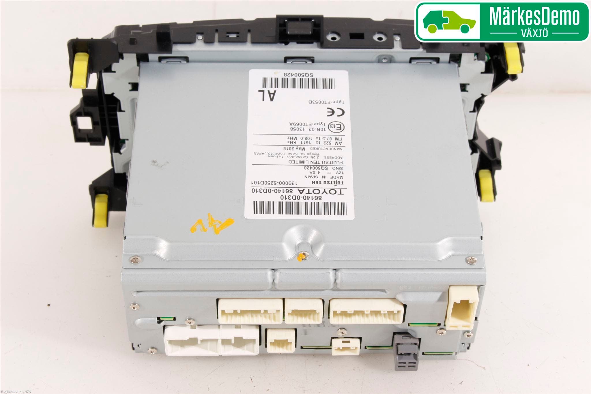 Toyota YARIS XP130 15-20 Cd Radio - Multimediapanel