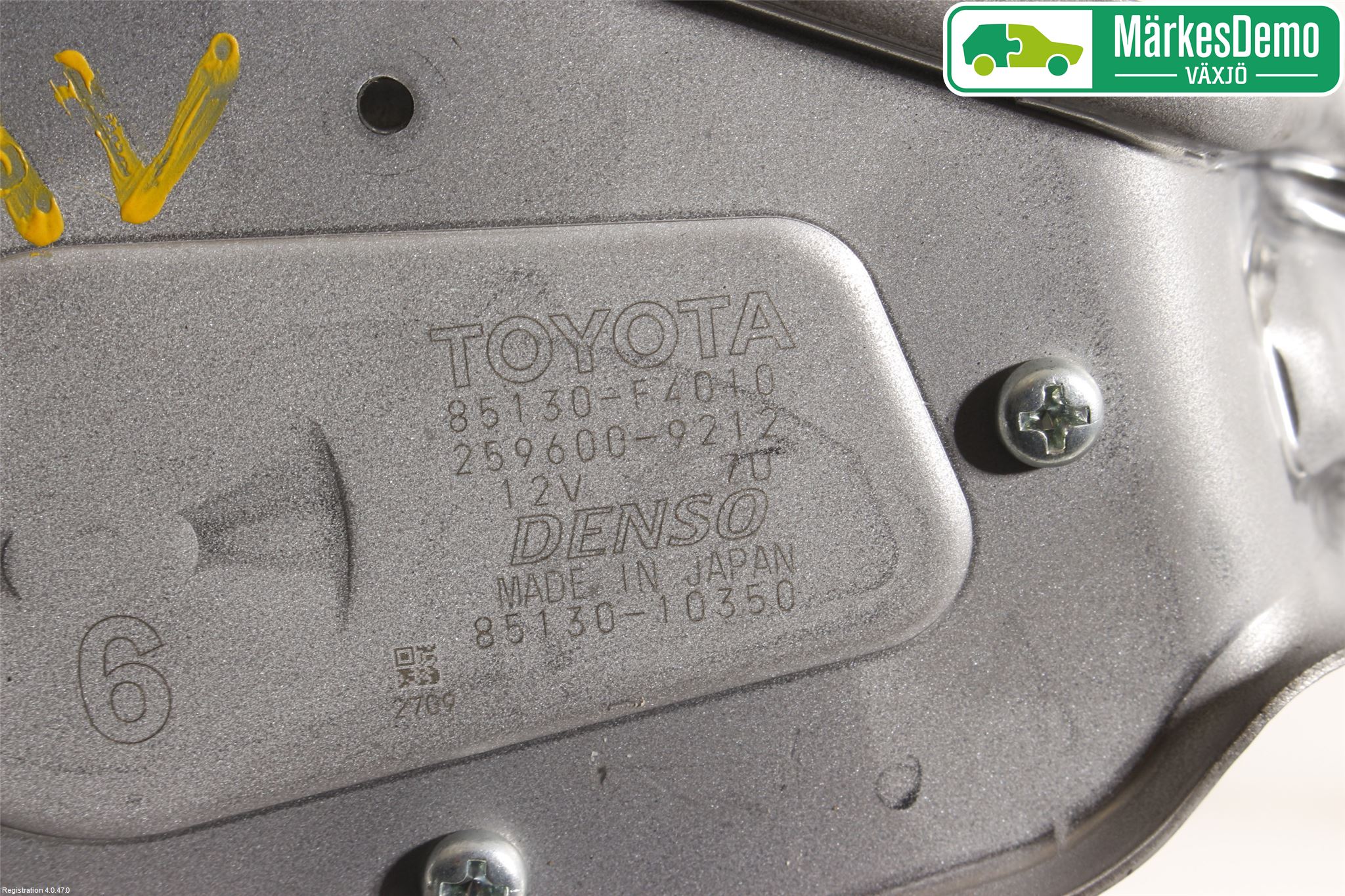 Toyota C-HR 16-23 Torkarmotor Baklucka