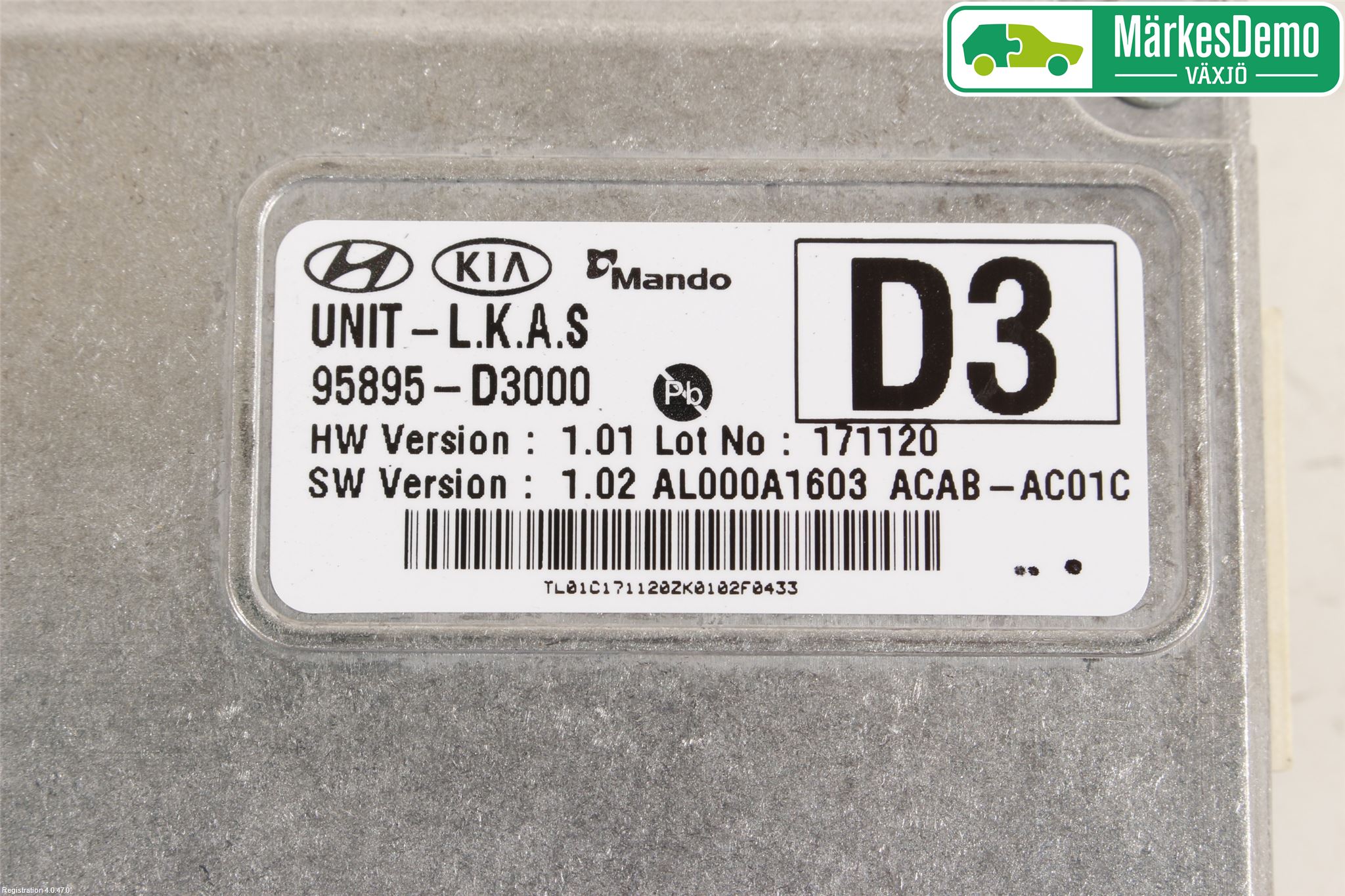 Hyundai TUCSON 05- Sensor Aktivt Kollisionsskydd