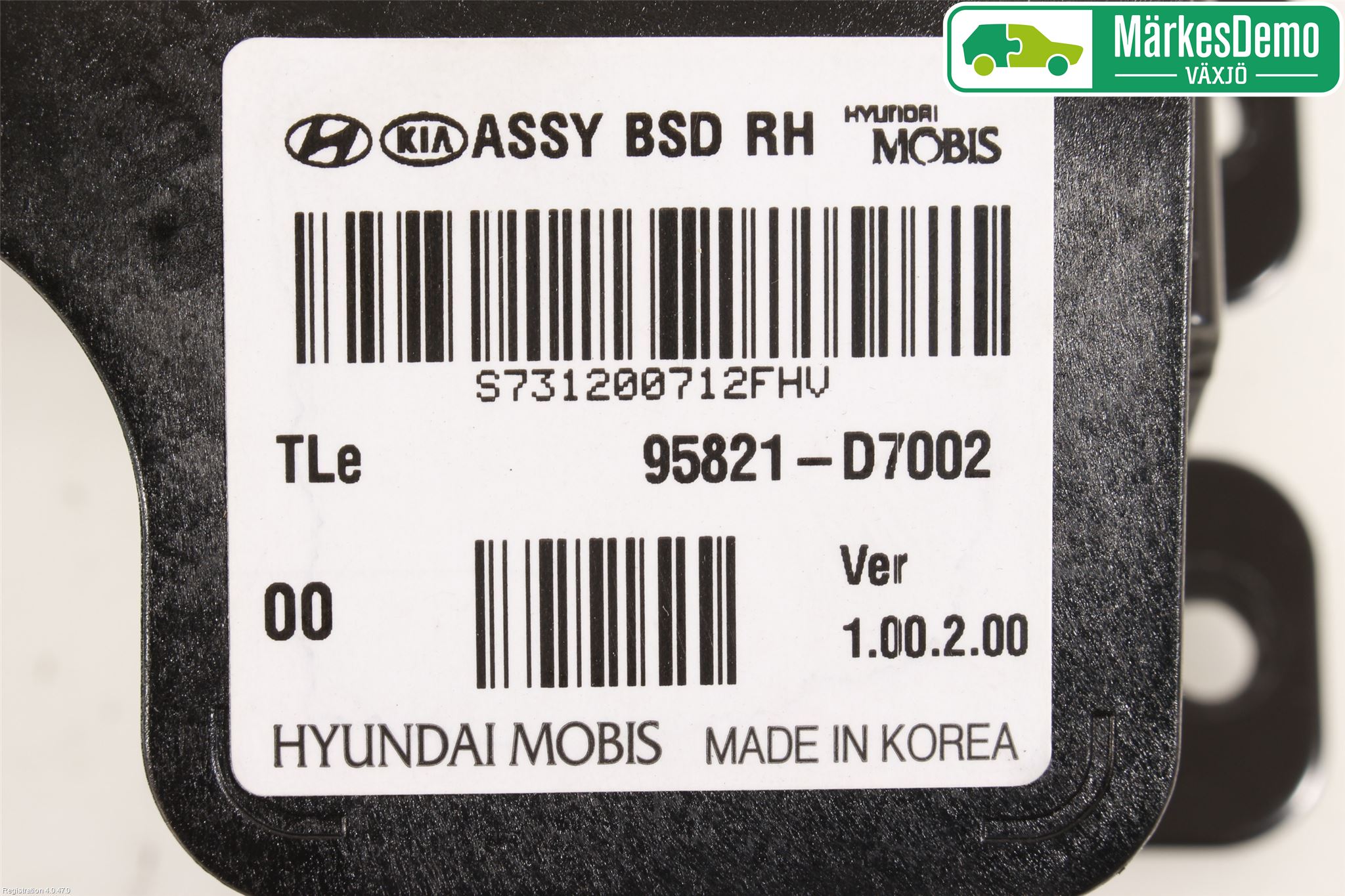 Hyundai TUCSON 05- Sensor Aktivt Kollisionsskydd