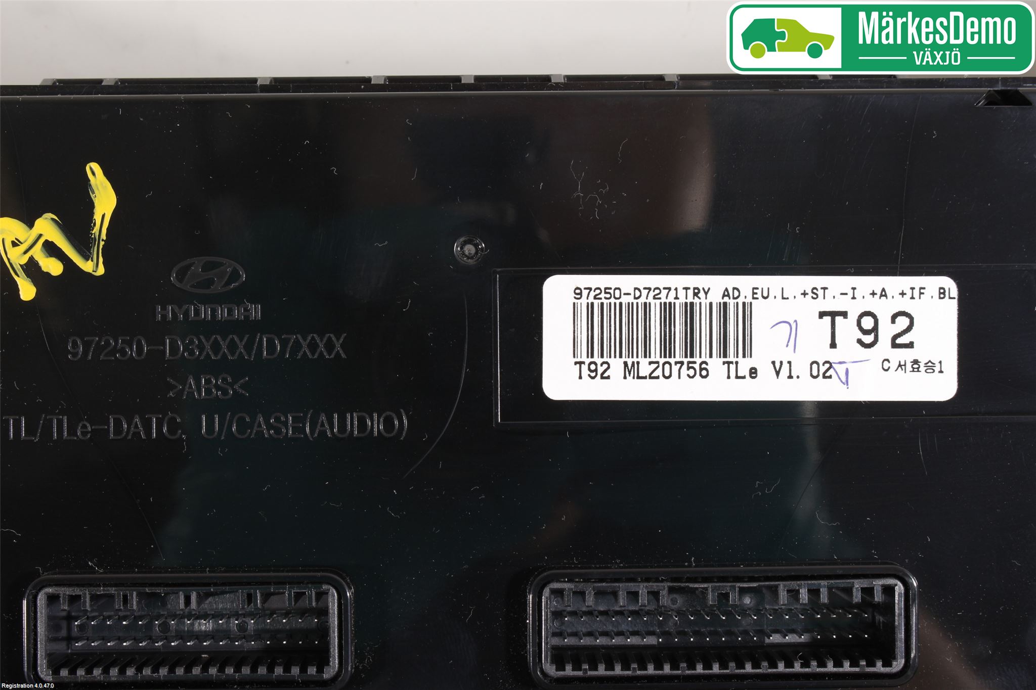 Hyundai TUCSON 05- Ac Styrenhet Ac Manöveren