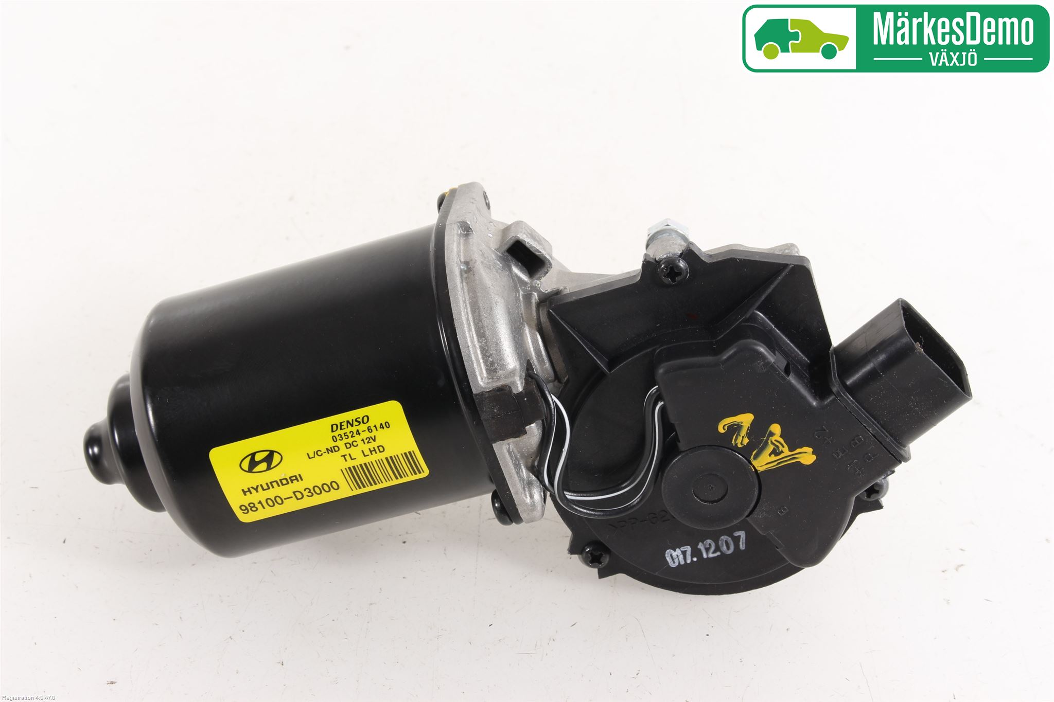 Hyundai TUCSON 05- Torkarmotor Vindruta