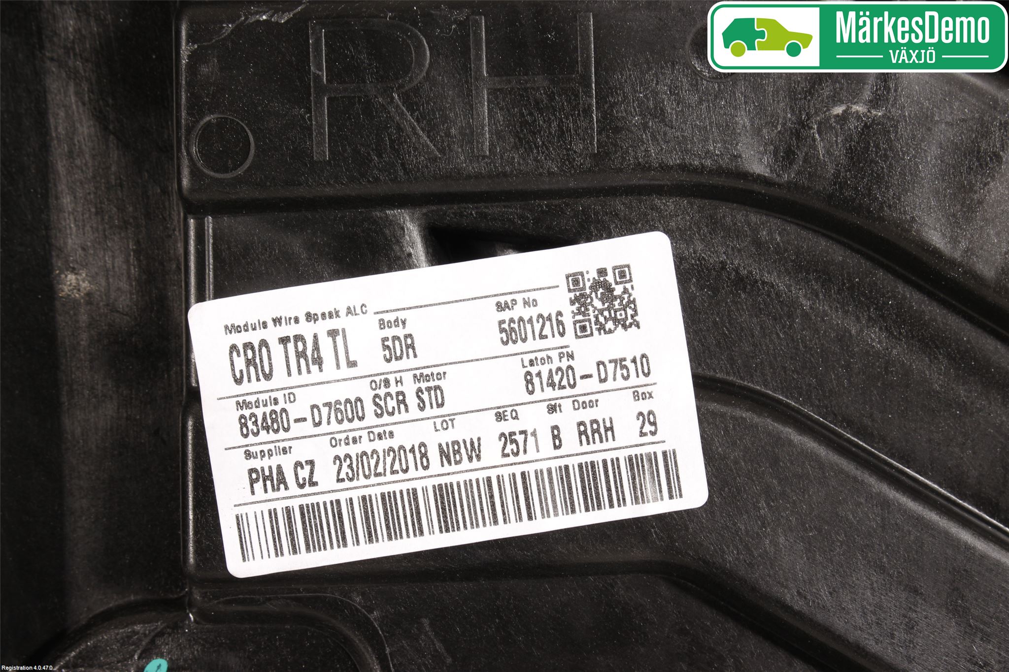 Hyundai TUCSON 05- Fönsterhissmekanism