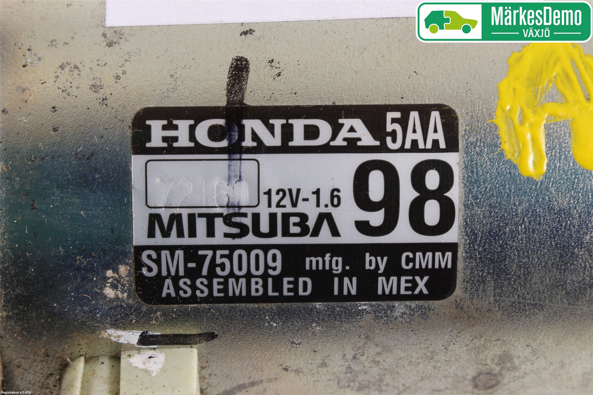 Honda CIVIC 17-22 Startmotor