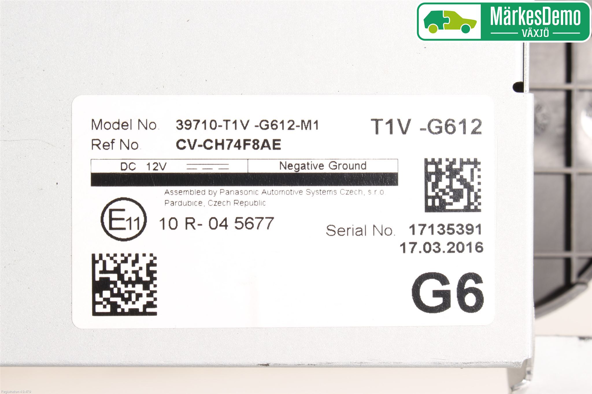 Honda CR-V 13-18 Cd Radio - Multimediapanel