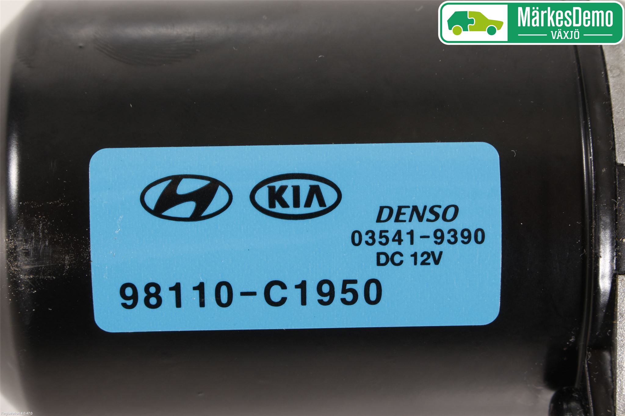 Hyundai KONA/ELECTRIC OS 18-23 Torkarmotor Vindruta