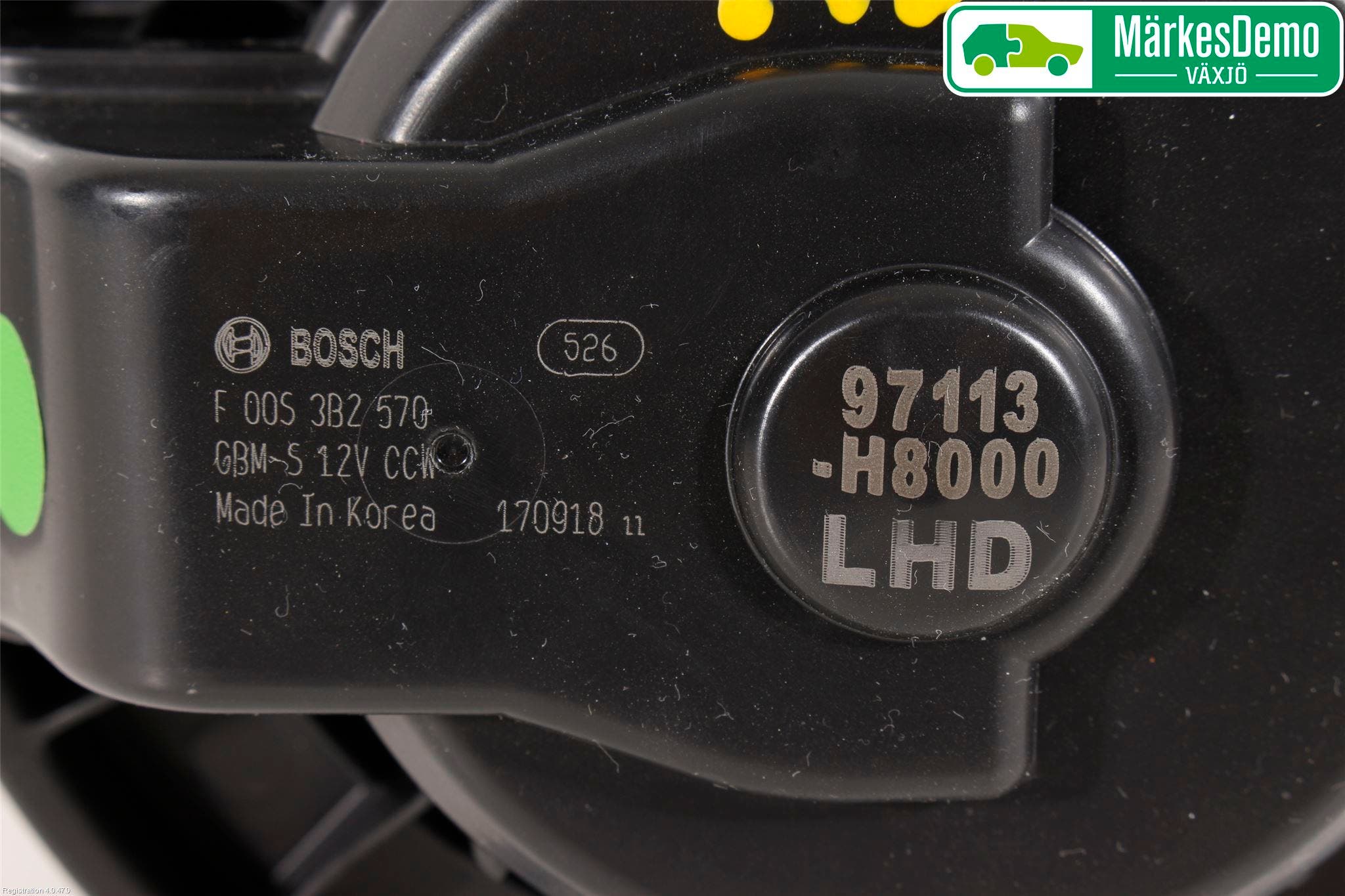 Hyundai KONA/ELECTRIC OS 18-23 Värmefläkt