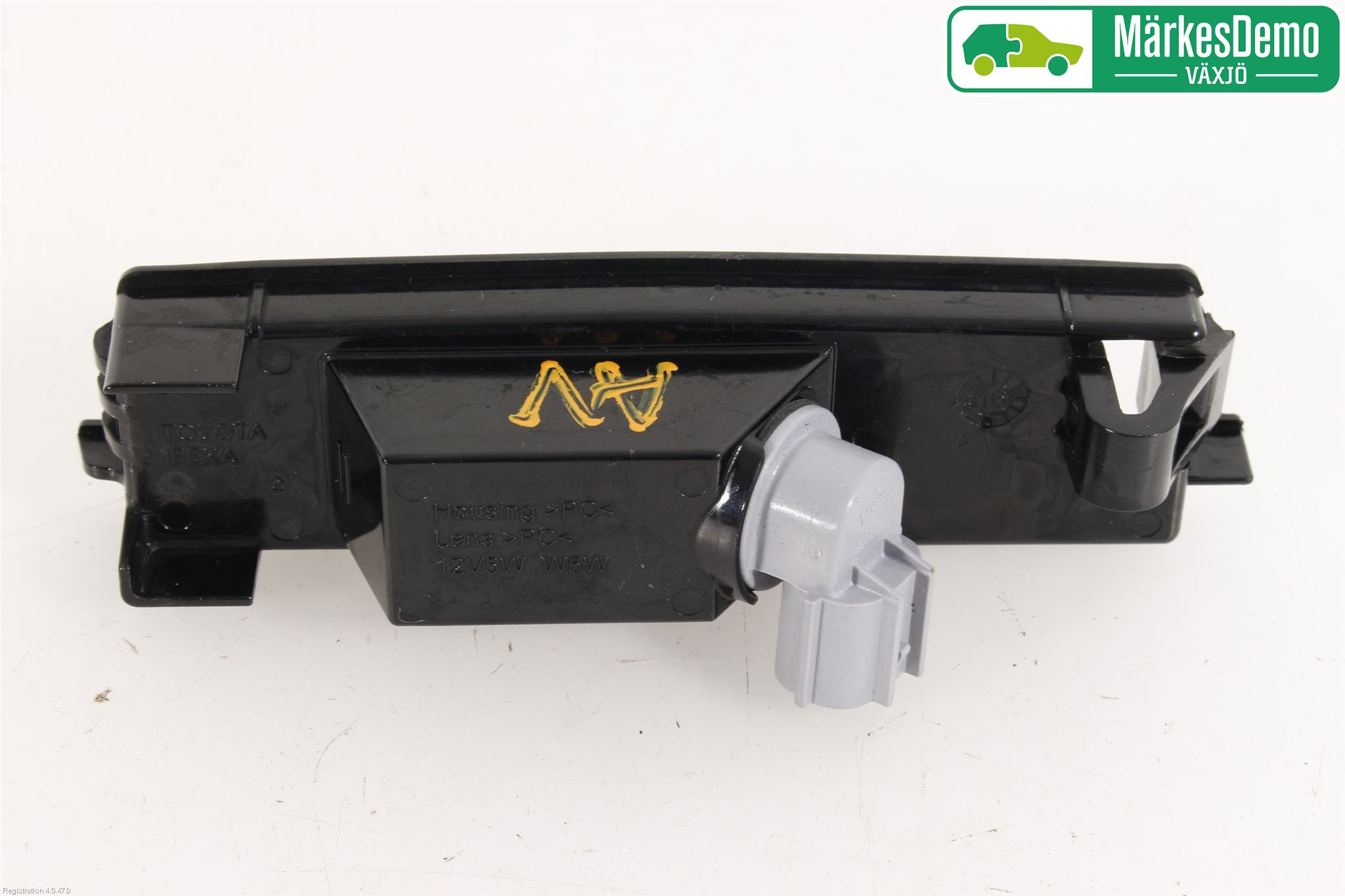 Toyota AURIS 13-19 Skylt Belysning