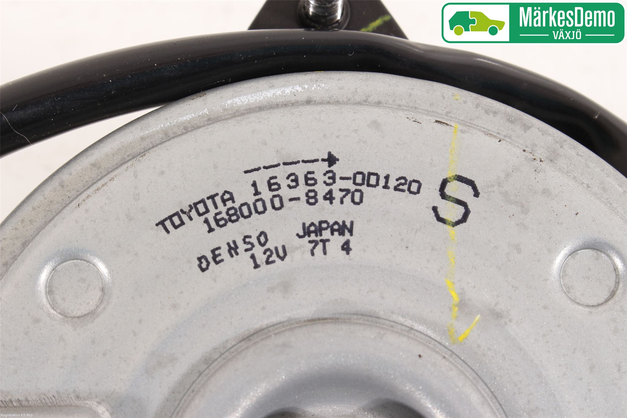 Toyota VERSO 09-18 Kylfläkt El