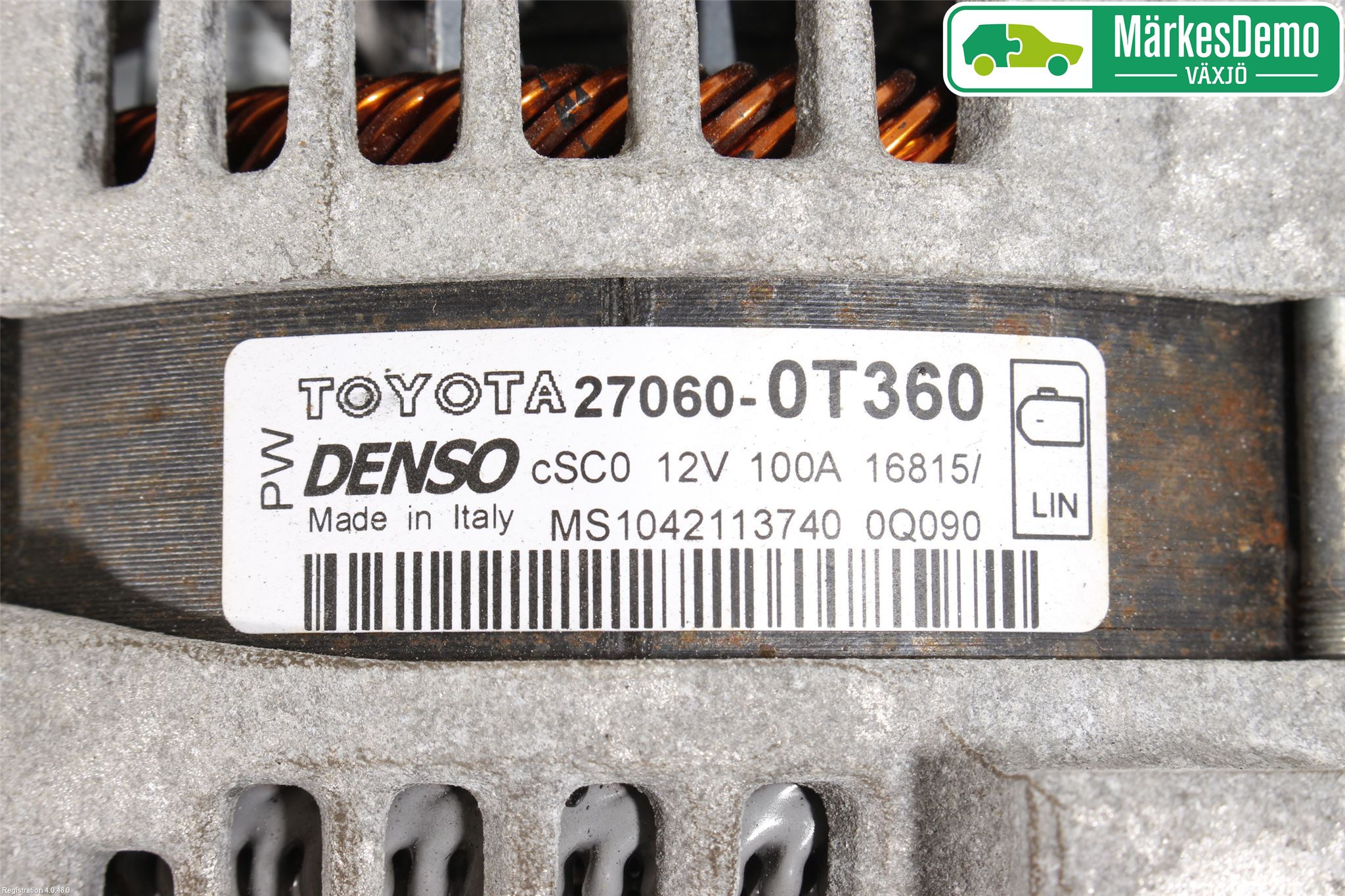 Toyota AVENSIS 16-18 Generator