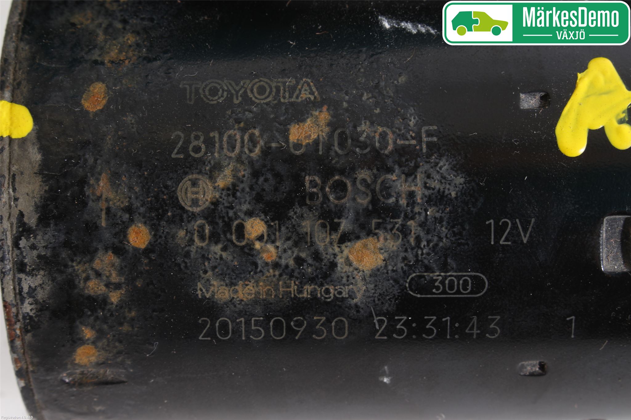 Toyota AVENSIS 16-18 Startmotor