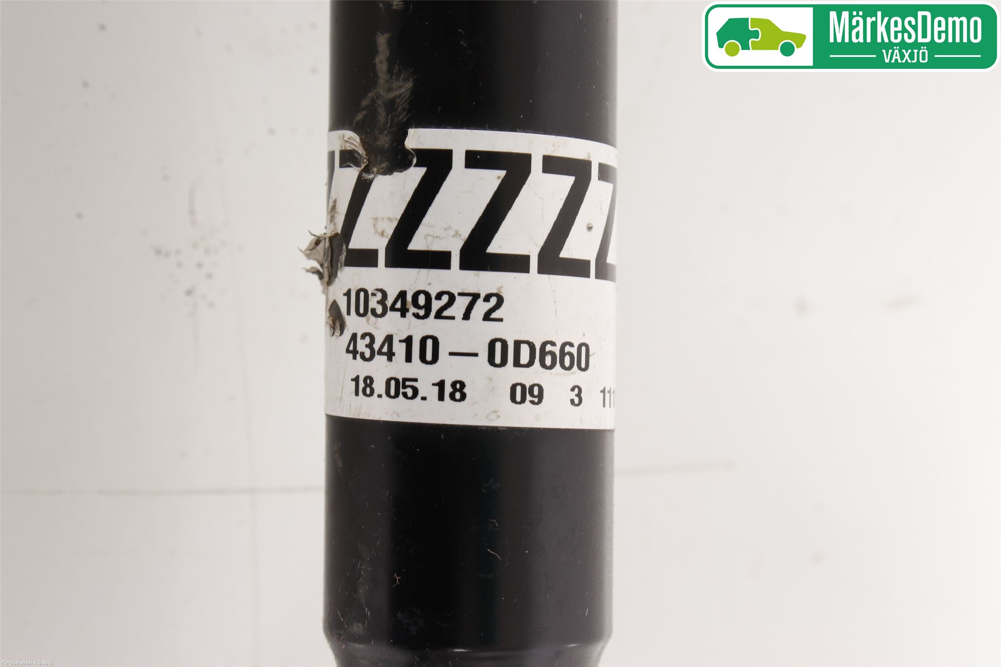 Toyota YARIS XP130 15-20 Drivaxel Fram Höger