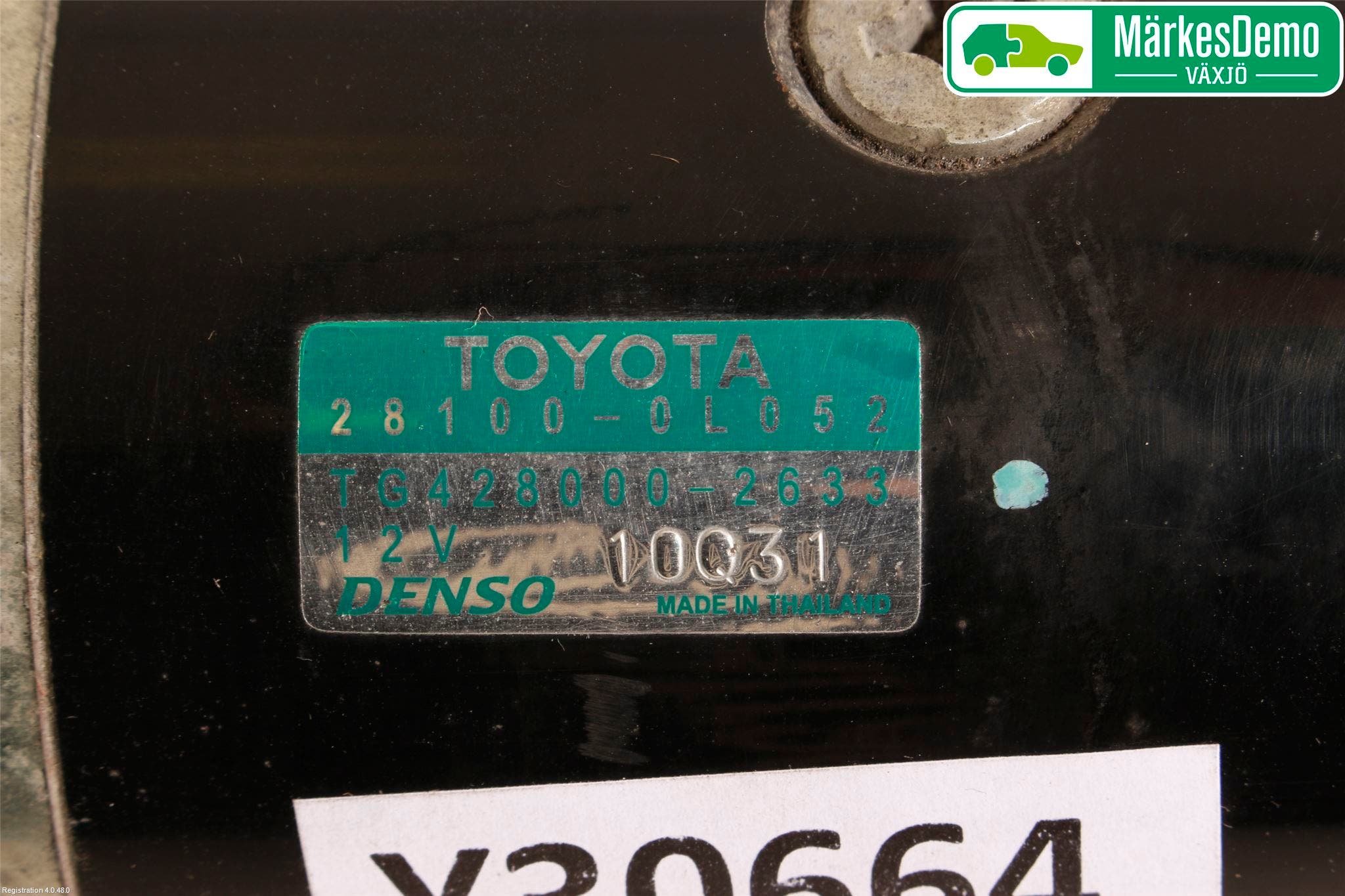 Toyota HILUX 05-16 Startmotor Diesel