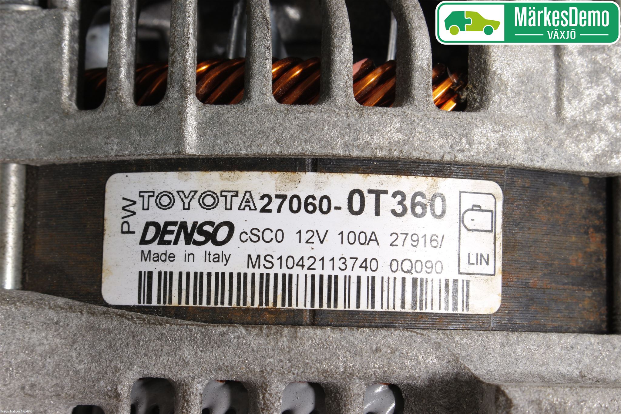 Toyota VERSO 09-18 Generator