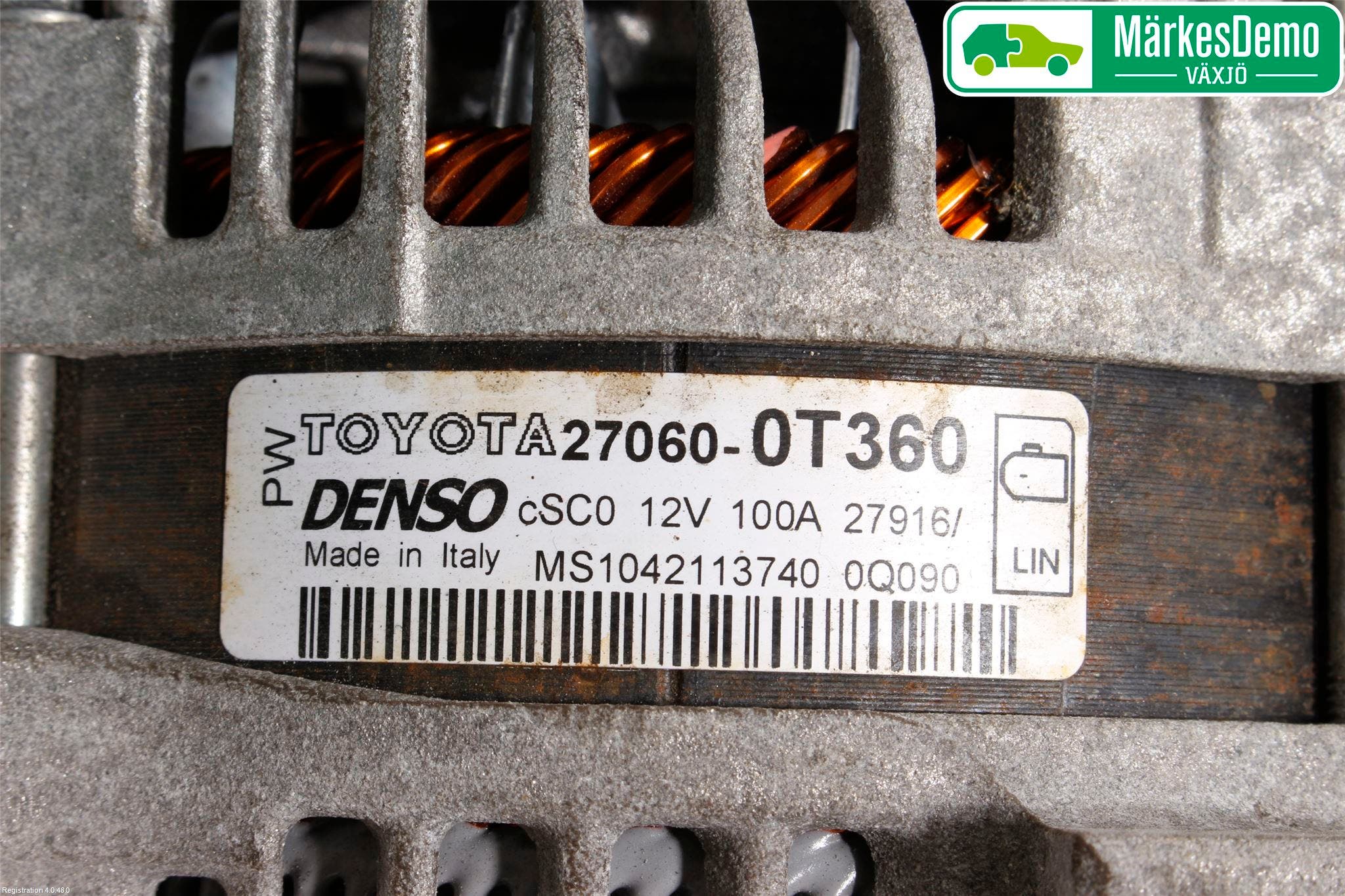 Toyota VERSO 09-18 Generator