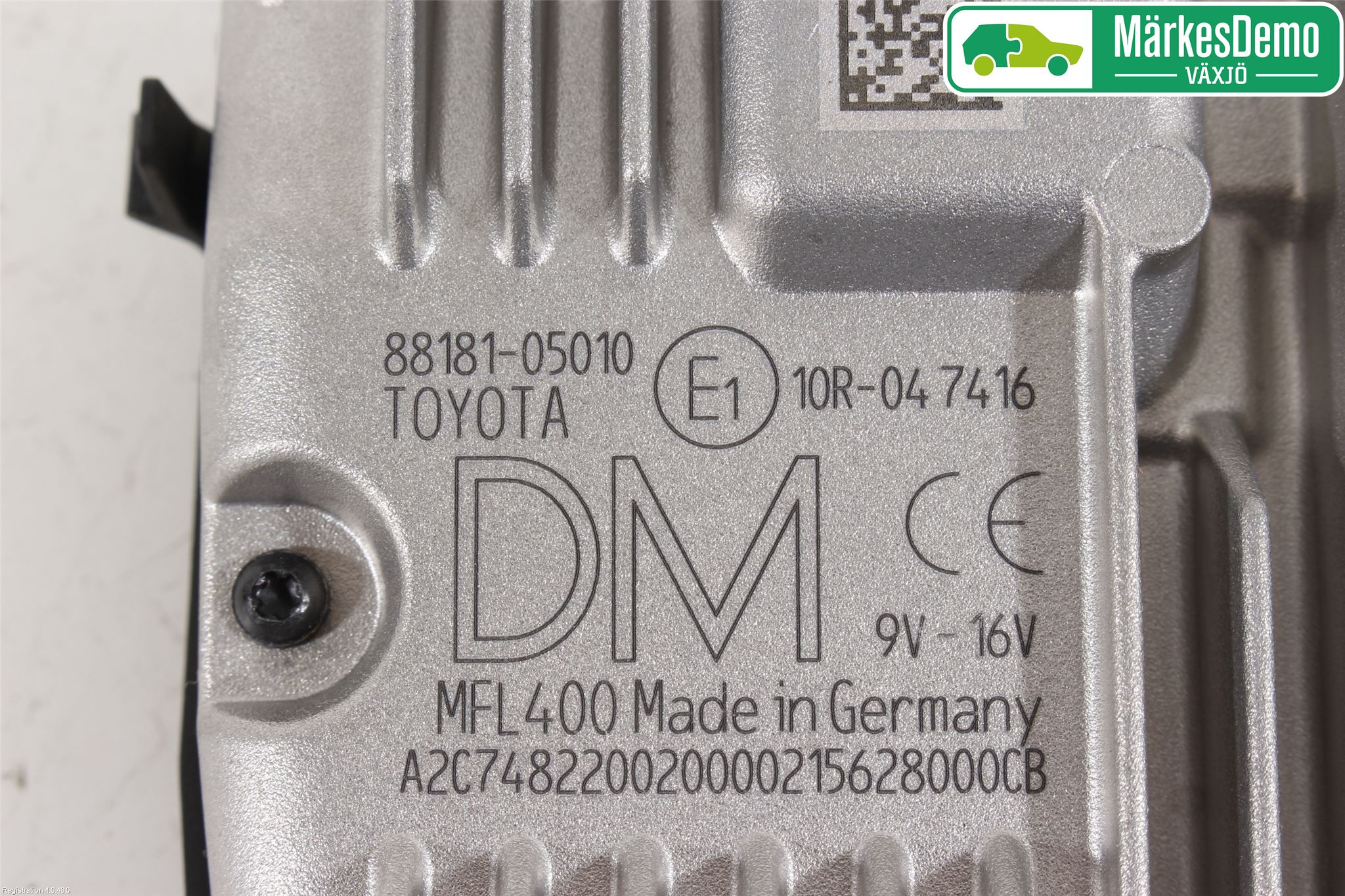 Toyota AVENSIS 16-18 Sensor Aktivt Kollisionsskydd