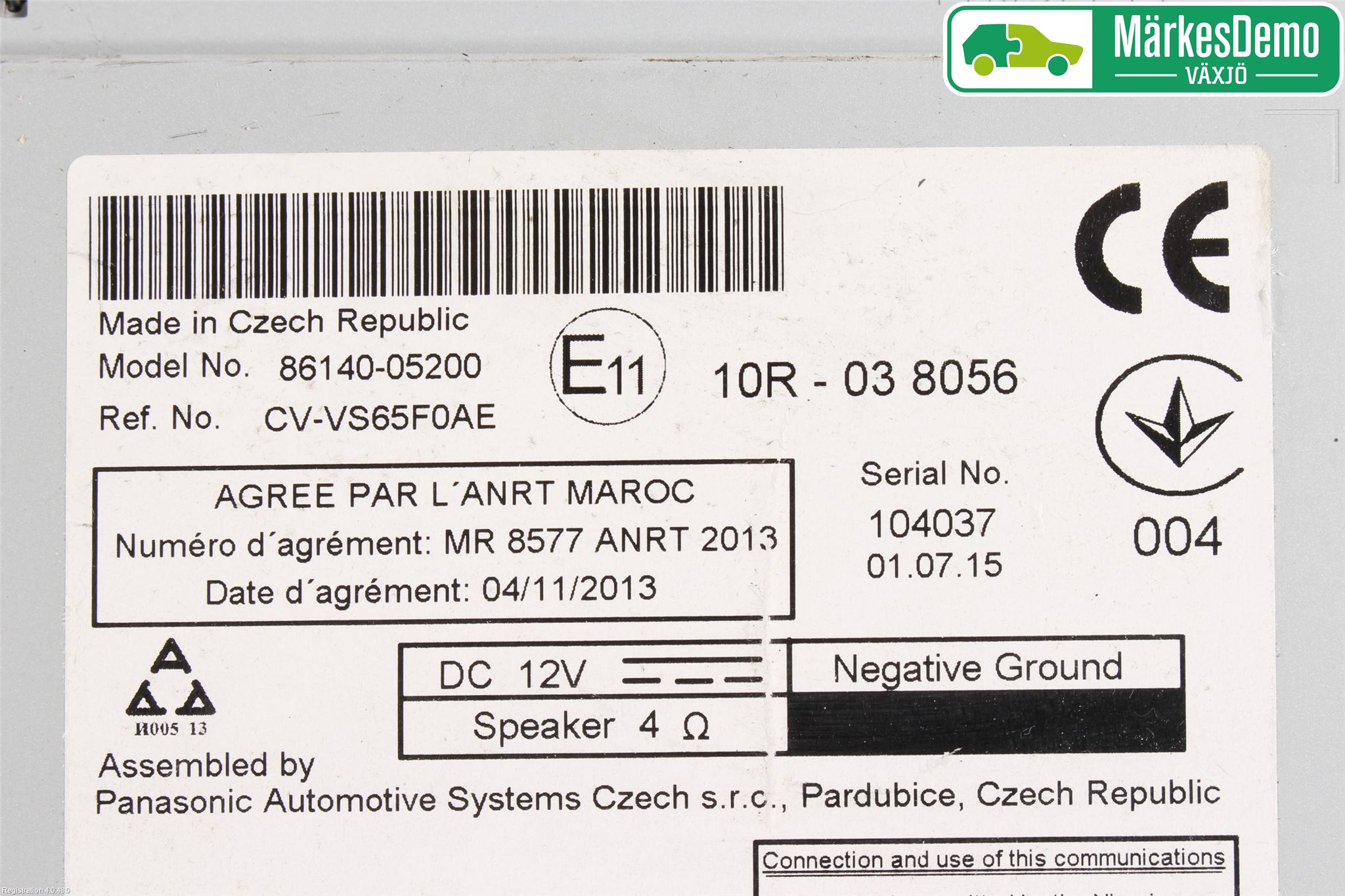 Toyota AVENSIS 16-18 Cd Radio - Multimediapanel