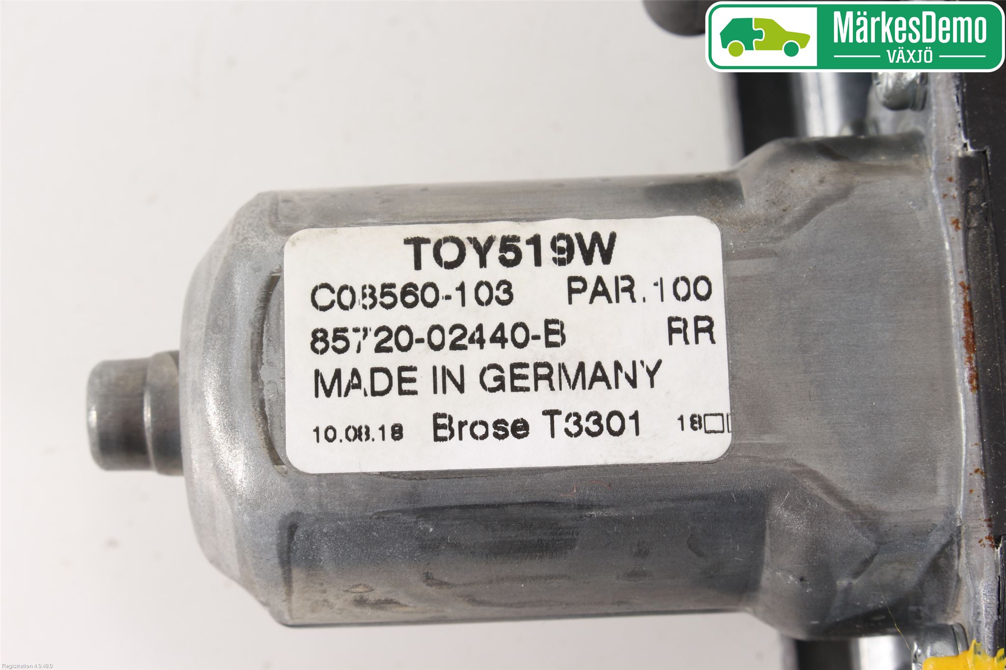 Toyota AURIS 13-19 Fönsterhiss El Kompl