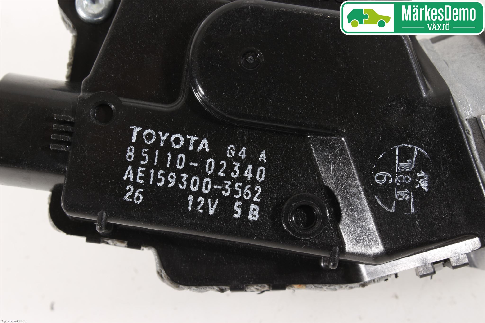 Toyota AURIS 13-19 Torkarmotor Vindruta