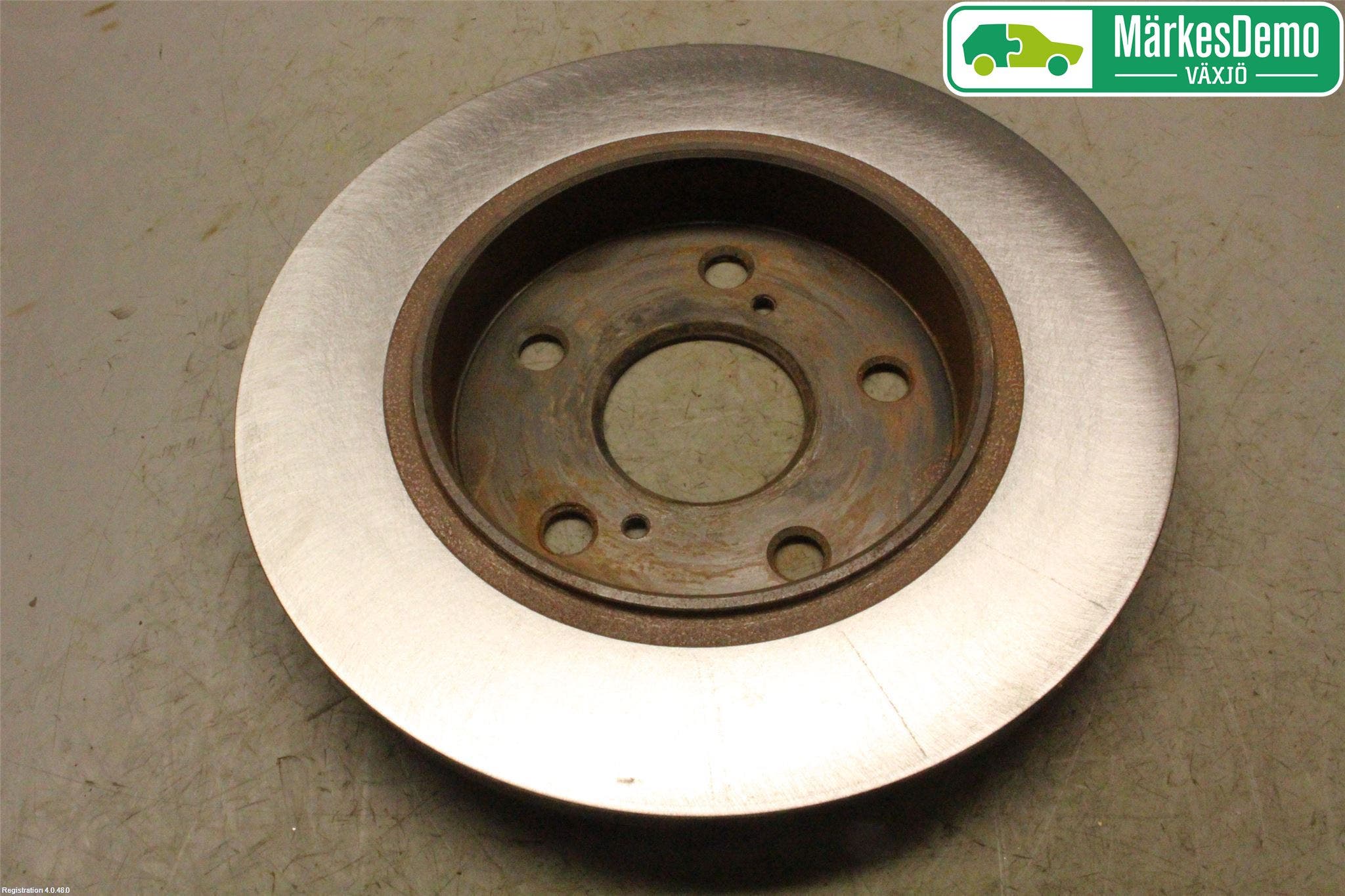 Toyota AURIS 13-19 Bromsskiva Bak