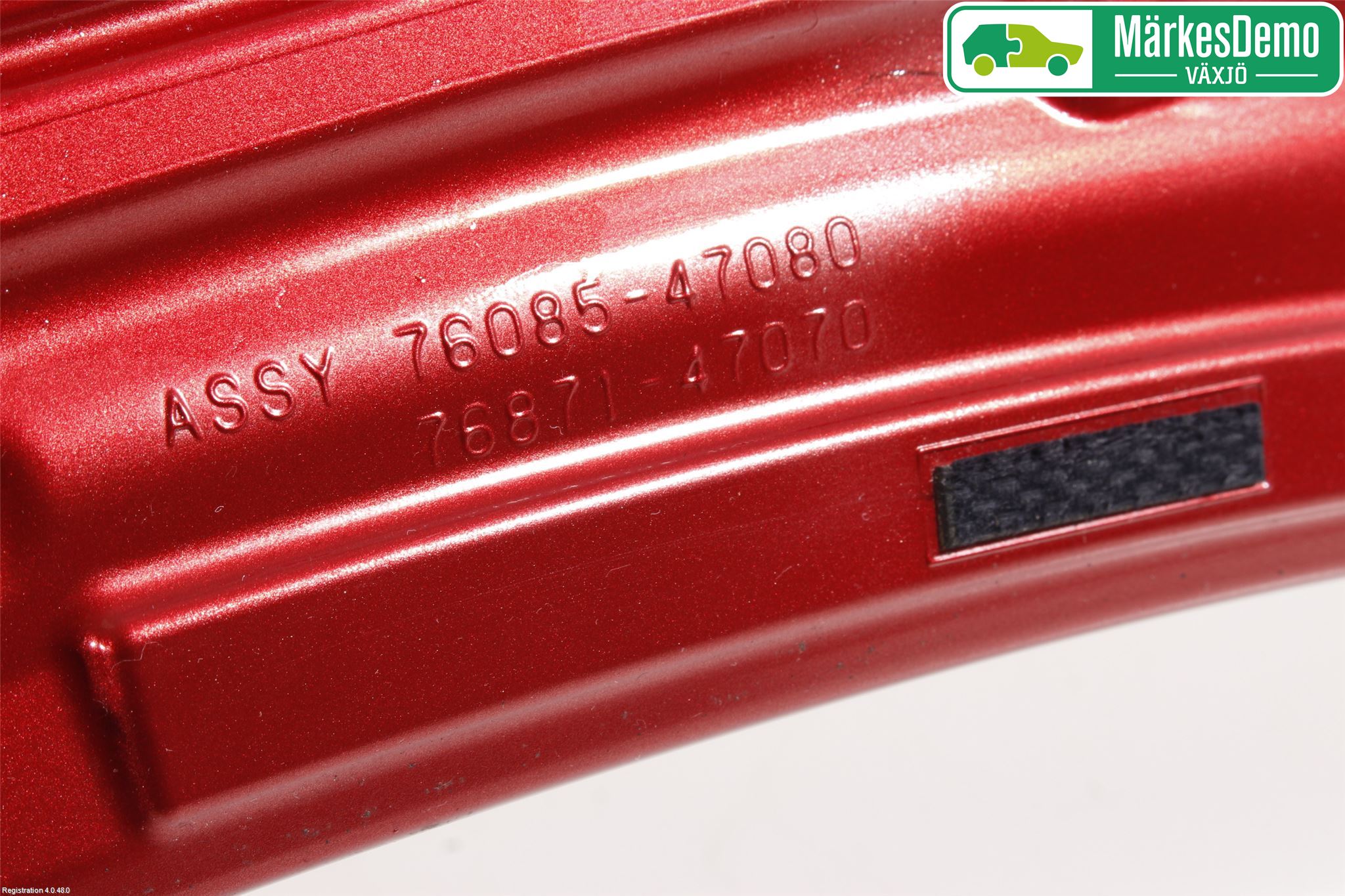 Toyota PRIUS (ZVW50) 16-21 Spoiler Baklucka