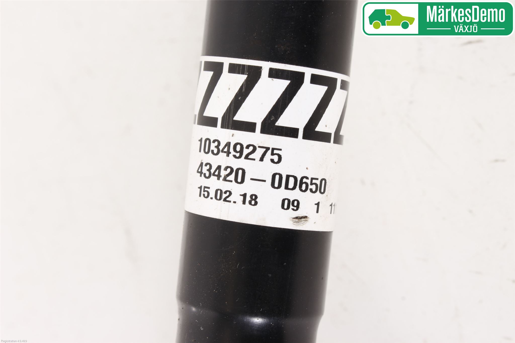 Toyota YARIS XP130 15-20 Drivaxel Fram Vänster