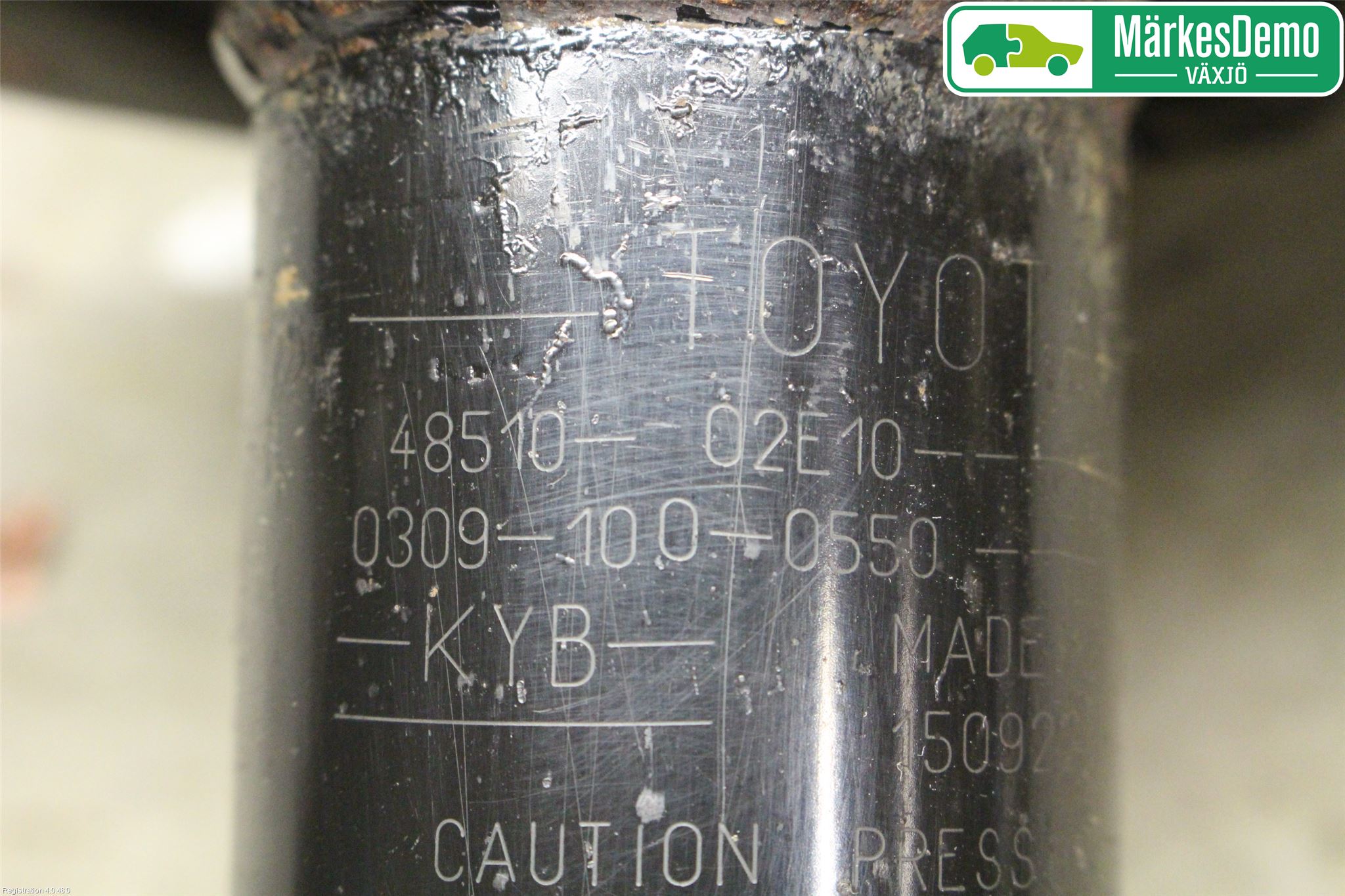 Toyota AURIS 13-19 Fjäderben Fram Höger