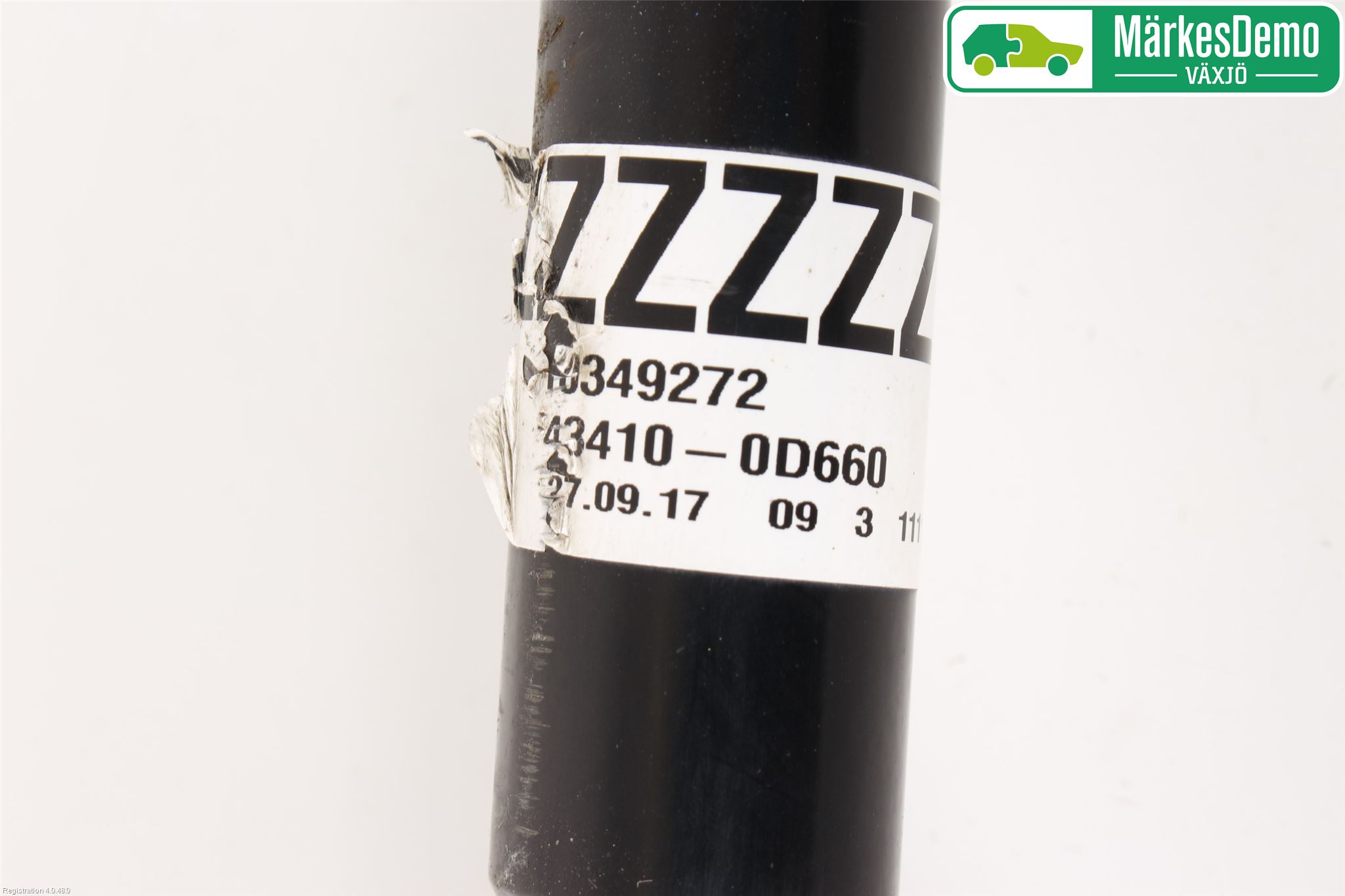 Toyota YARIS XP130 15-20 Drivaxel Fram Höger
