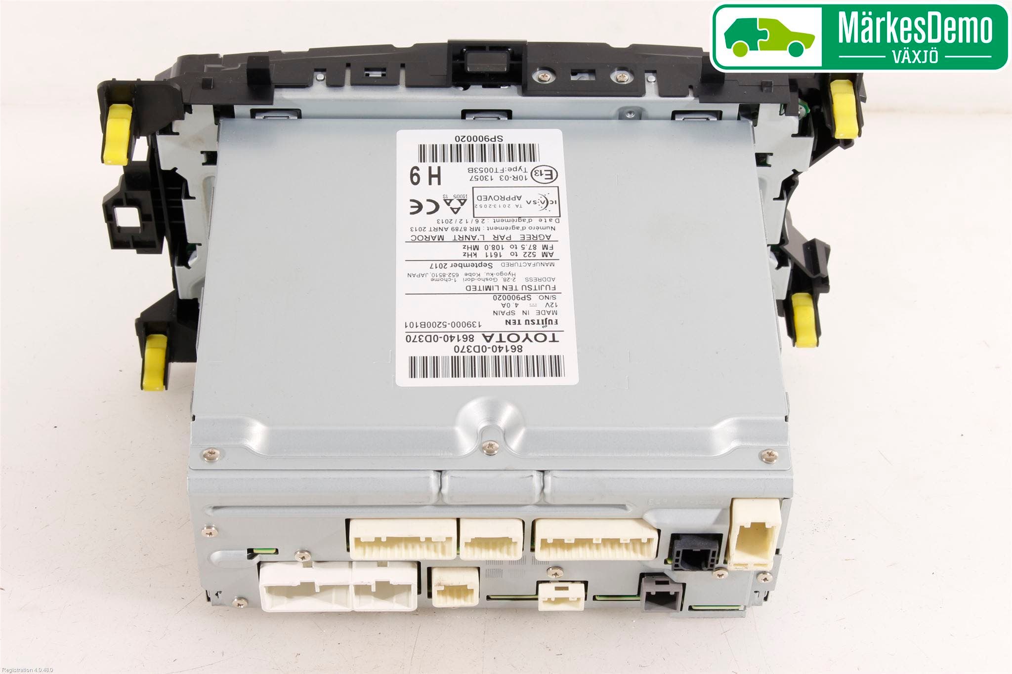 Toyota YARIS XP130 15-20 Cd Radio - Multimediapanel