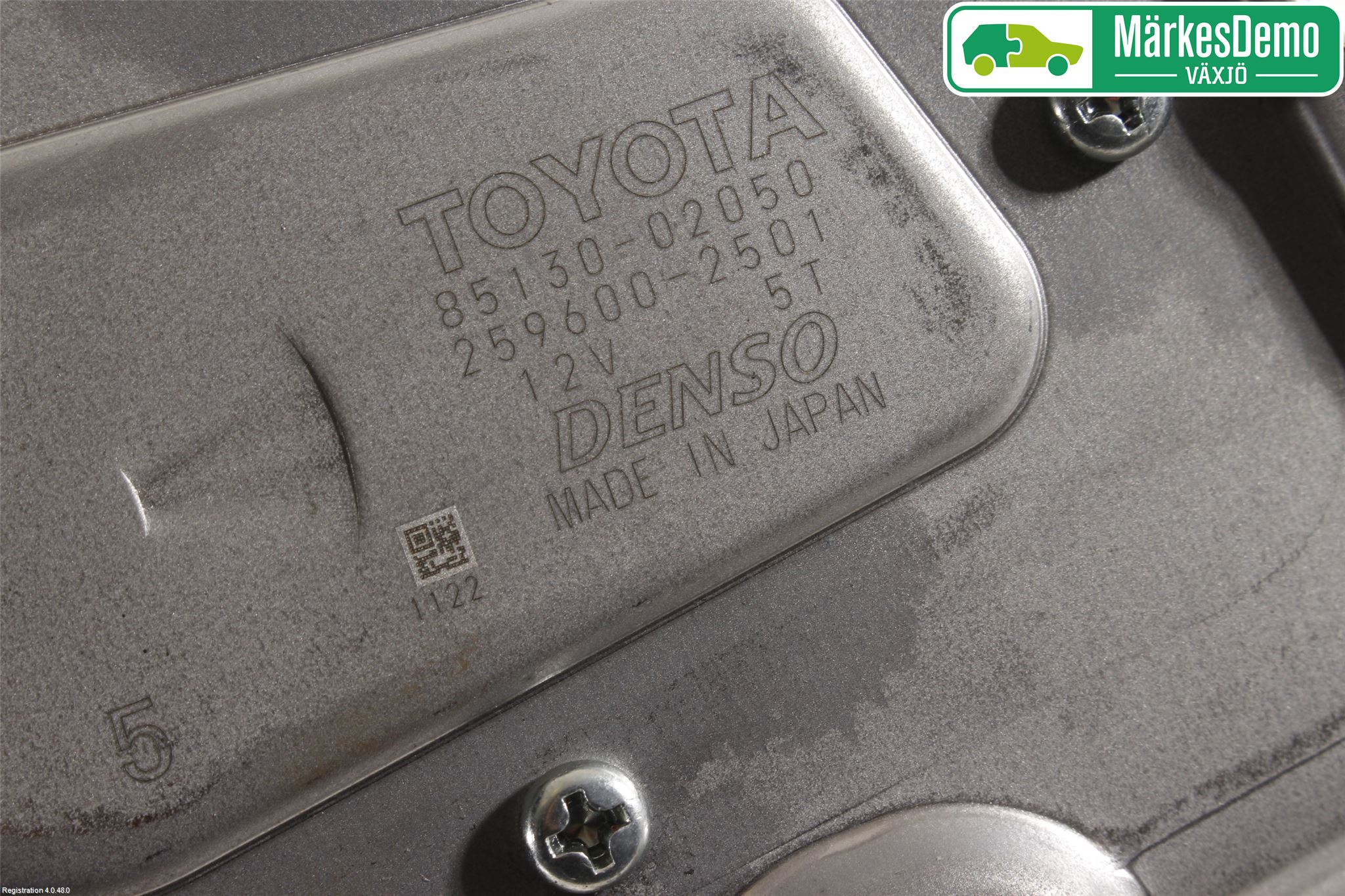 Toyota AURIS 13-19 Torkarmotor Baklucka