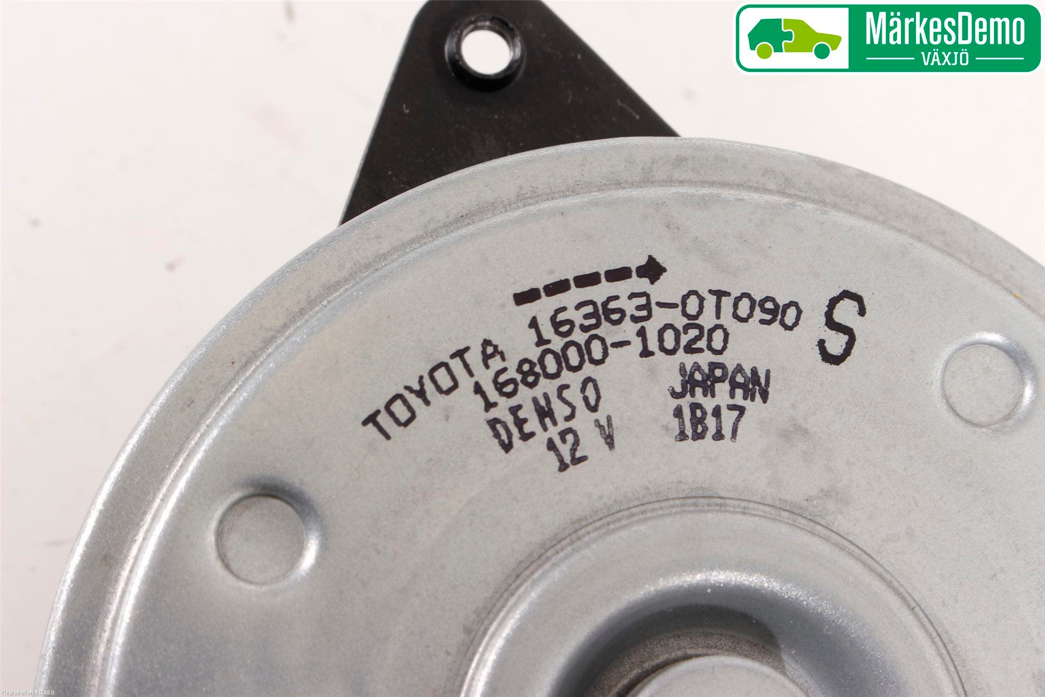 Toyota AURIS 13-19 Kylfläkt El