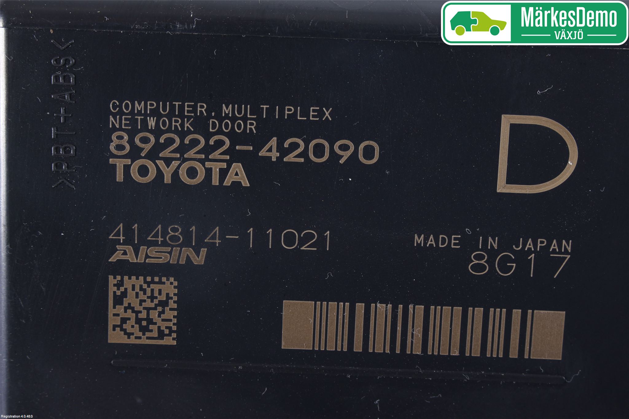 Toyota RAV4 13-18 Styrenhet Baklucka