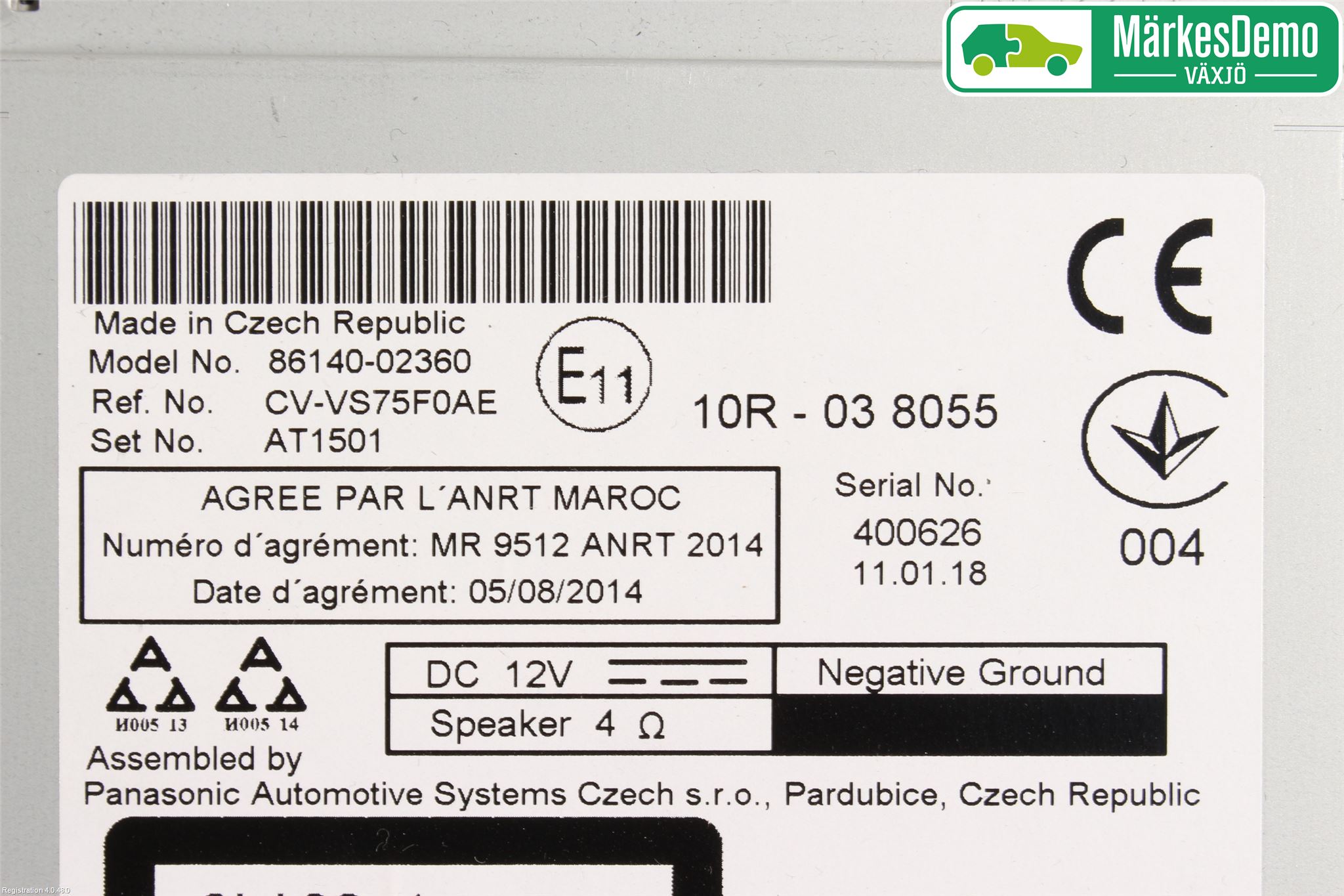 Toyota AURIS 13-19 Cd Radio - Multimediapanel