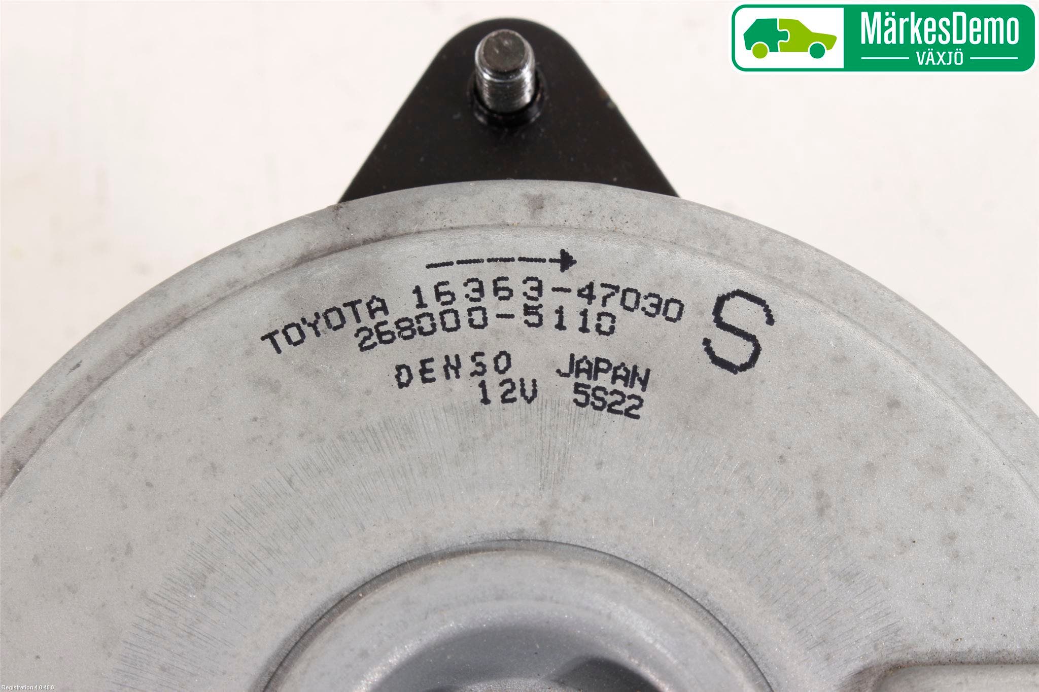 Toyota AURIS 13-19 Kylfläkt El