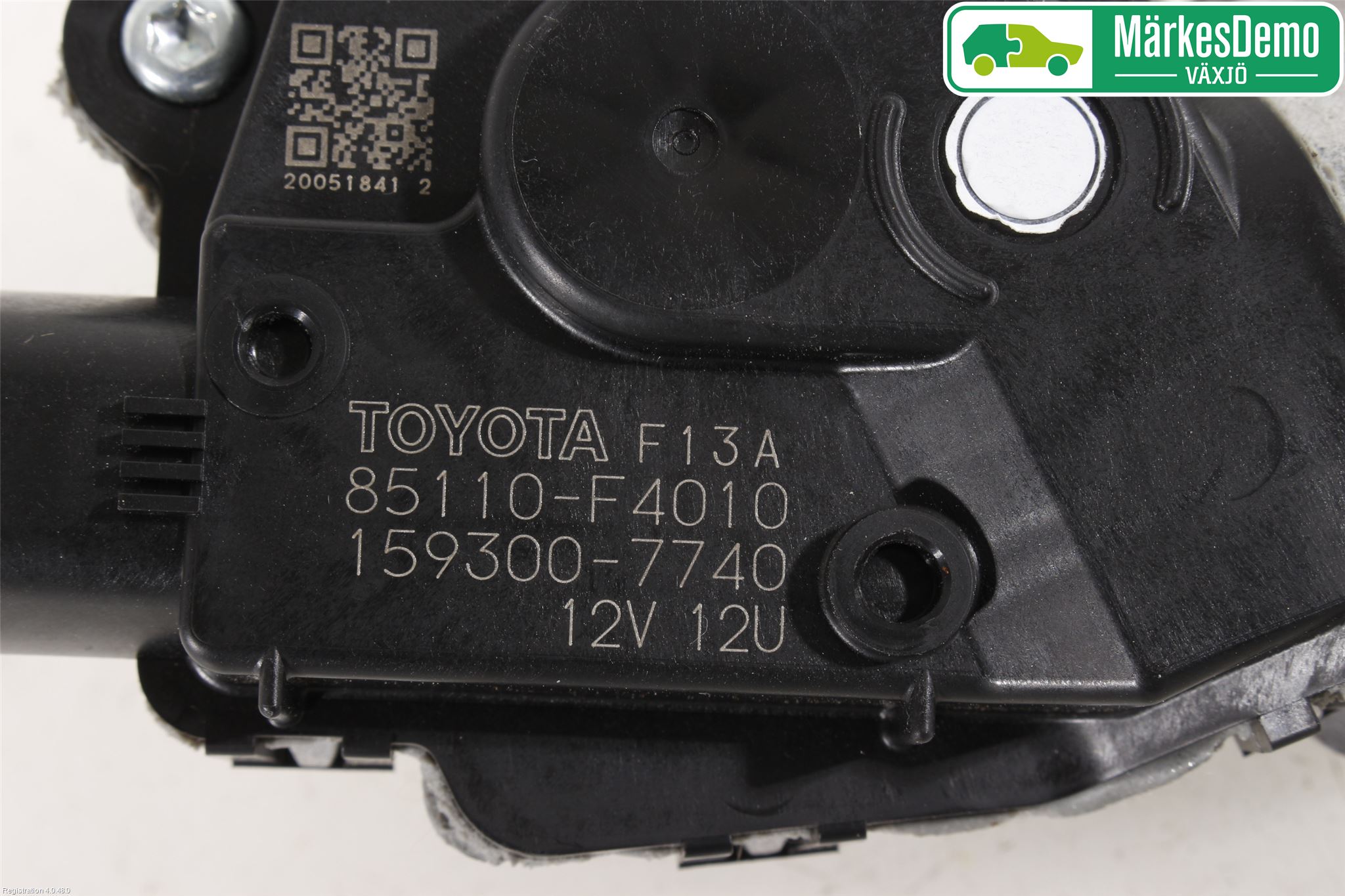 Toyota C-HR 16-23 Torkarmotor Vindruta