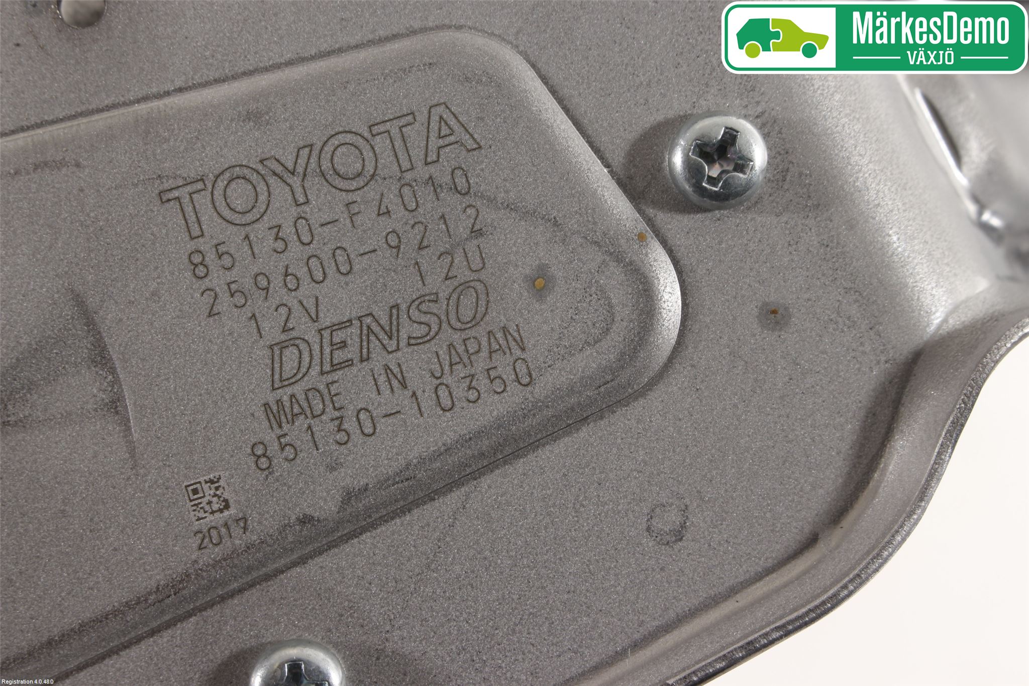 Toyota C-HR 16-23 Torkarmotor Baklucka