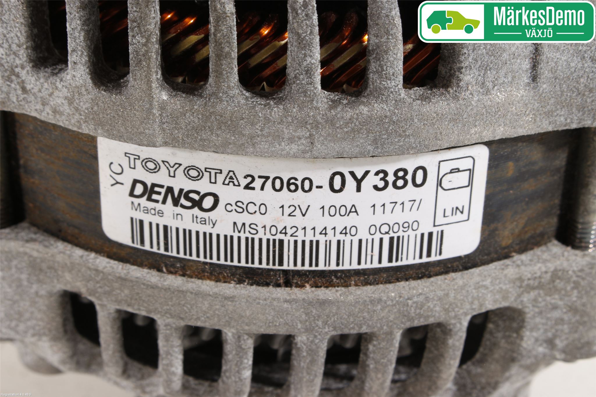Toyota YARIS XP130 15-20 Generator